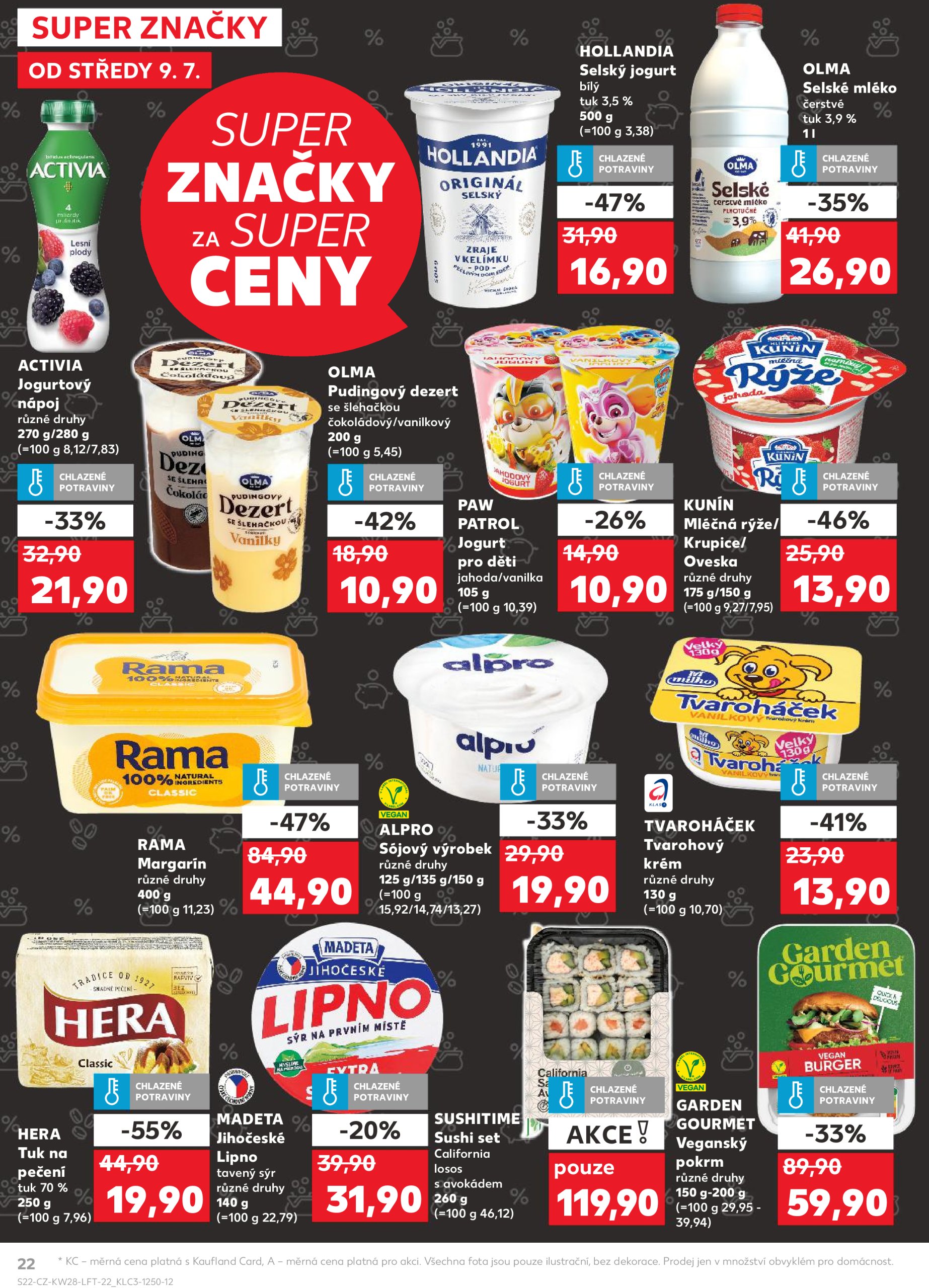 kaufland - Leták Kaufland Praha 4 od 09.07. do 15.07. - page: 22 kaufland - Leták Kaufland Praha 4 od 09.07. do 15.07. - page: 22