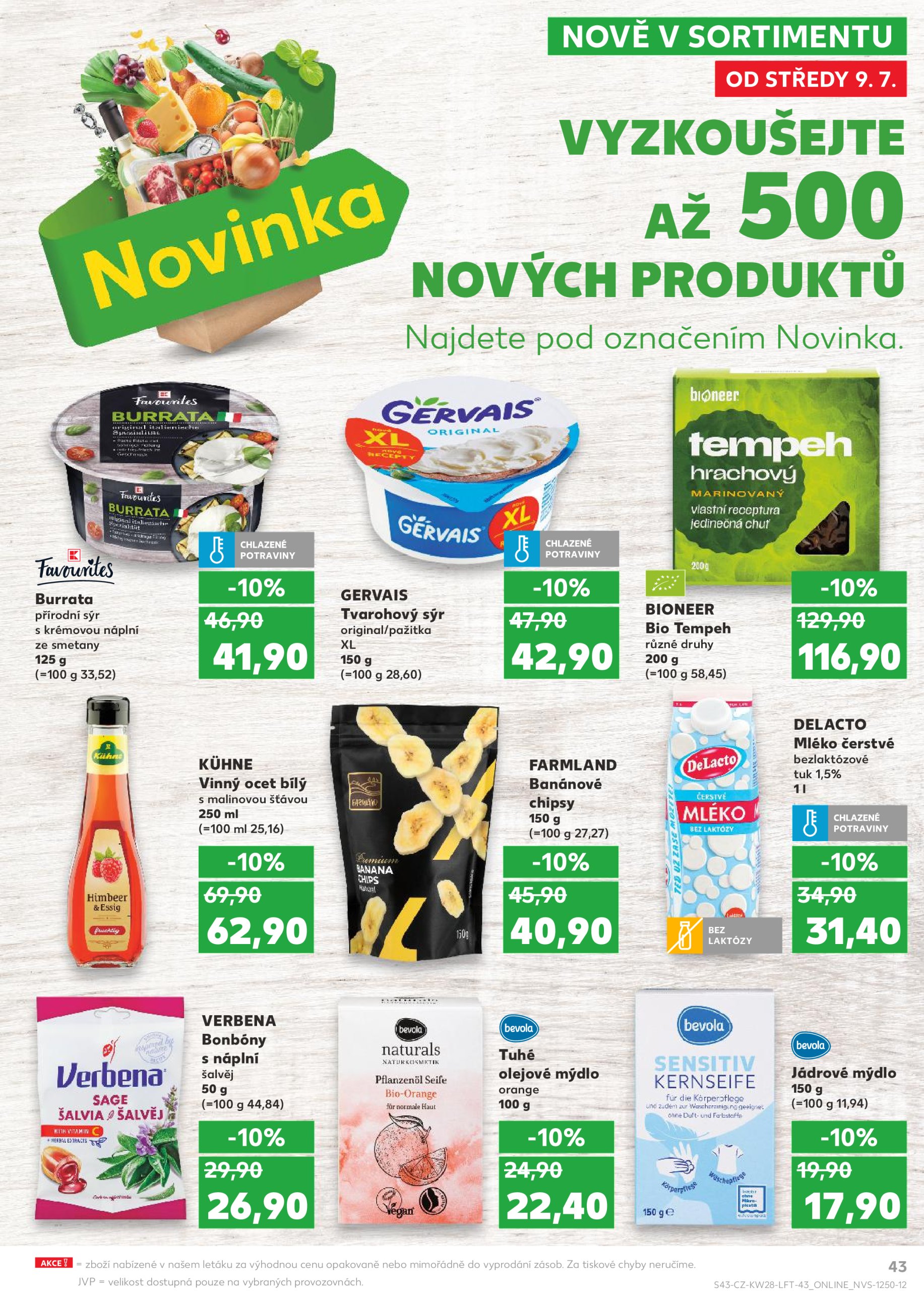 kaufland - Leták Kaufland Kolín od 09.07. do 15.07. - page: 43 kaufland - Leták Kaufland Kolín od 09.07. do 15.07. - page: 43