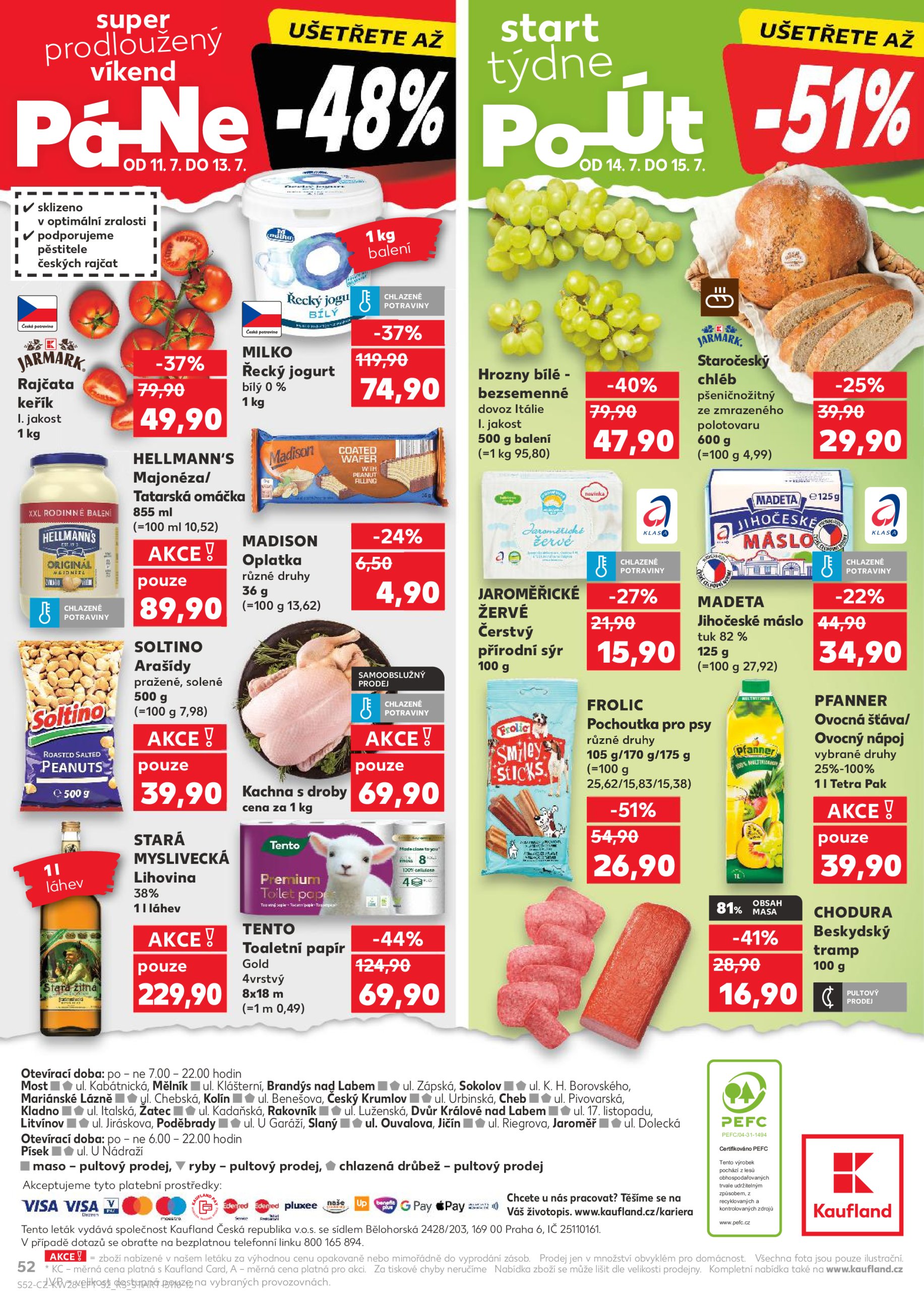 kaufland - Leták Kaufland Kolín od 09.07. do 15.07. - page: 52 kaufland - Leták Kaufland Kolín od 09.07. do 15.07. - page: 52