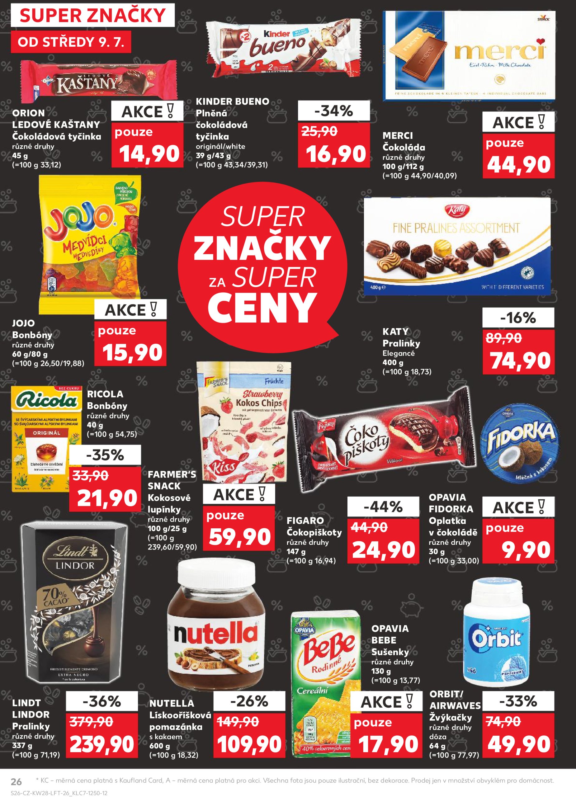 kaufland - Leták Kaufland Kolín od 09.07. do 15.07. - page: 26 kaufland - Leták Kaufland Kolín od 09.07. do 15.07. - page: 26