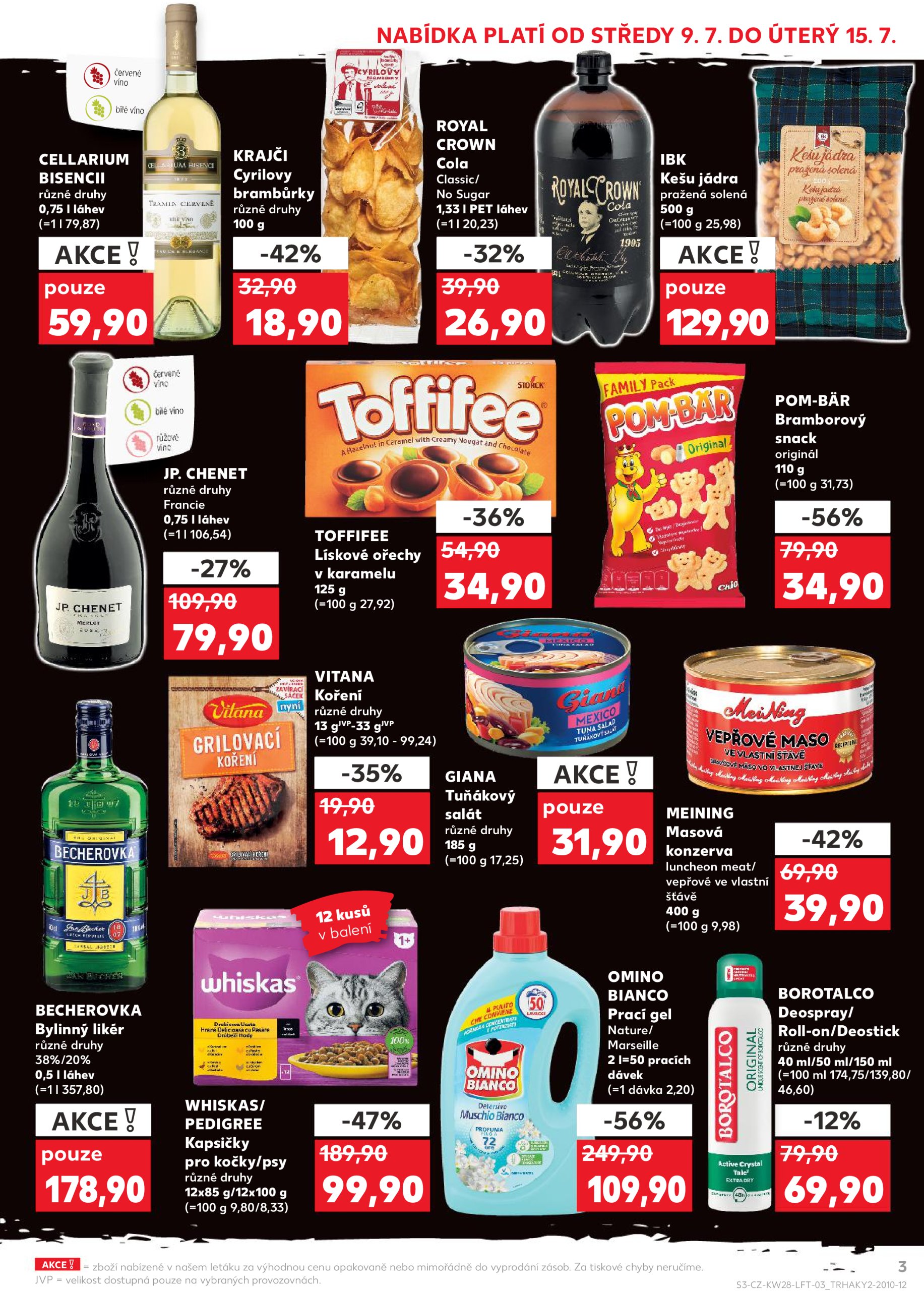 kaufland - Leták Kaufland Kolín od 09.07. do 15.07. - page: 3 kaufland - Leták Kaufland Kolín od 09.07. do 15.07. - page: 3