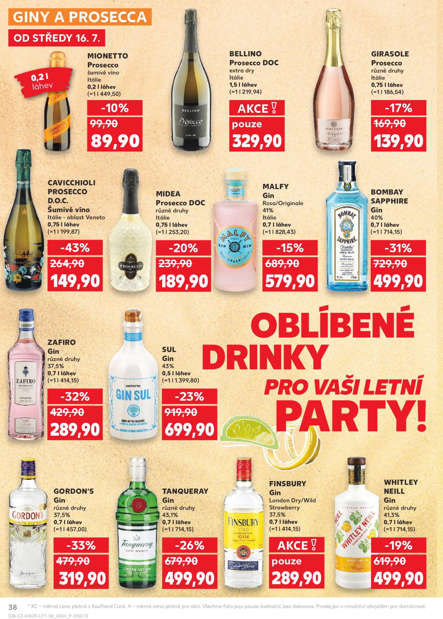 kaufland - Leták Kaufland Kolín od 16.07. do 22.07. - page: 38 kaufland - Leták Kaufland Kolín od 16.07. do 22.07. - page: 38