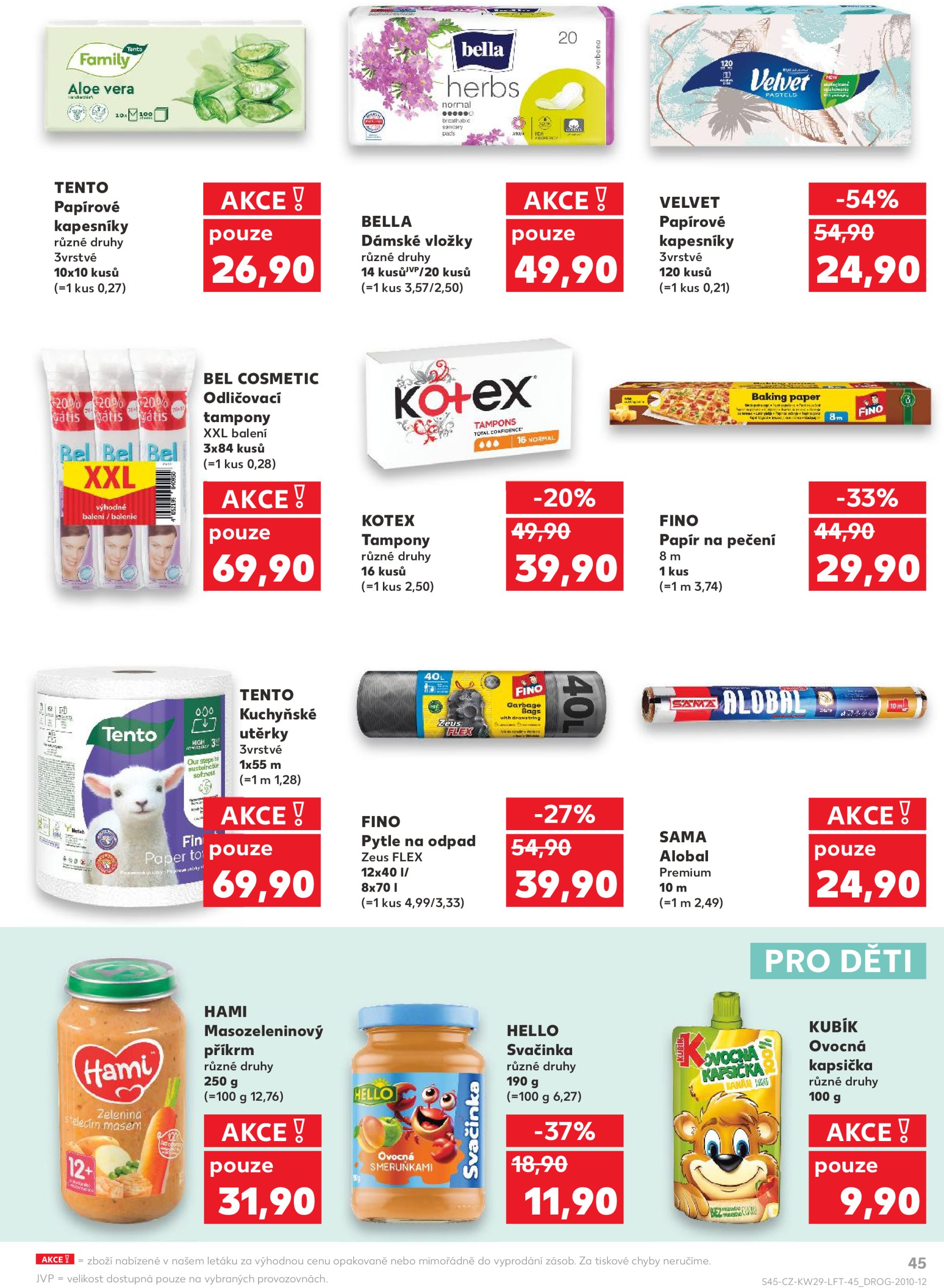 kaufland - Leták Kaufland Kolín od 16.07. do 22.07. - page: 45 kaufland - Leták Kaufland Kolín od 16.07. do 22.07. - page: 45