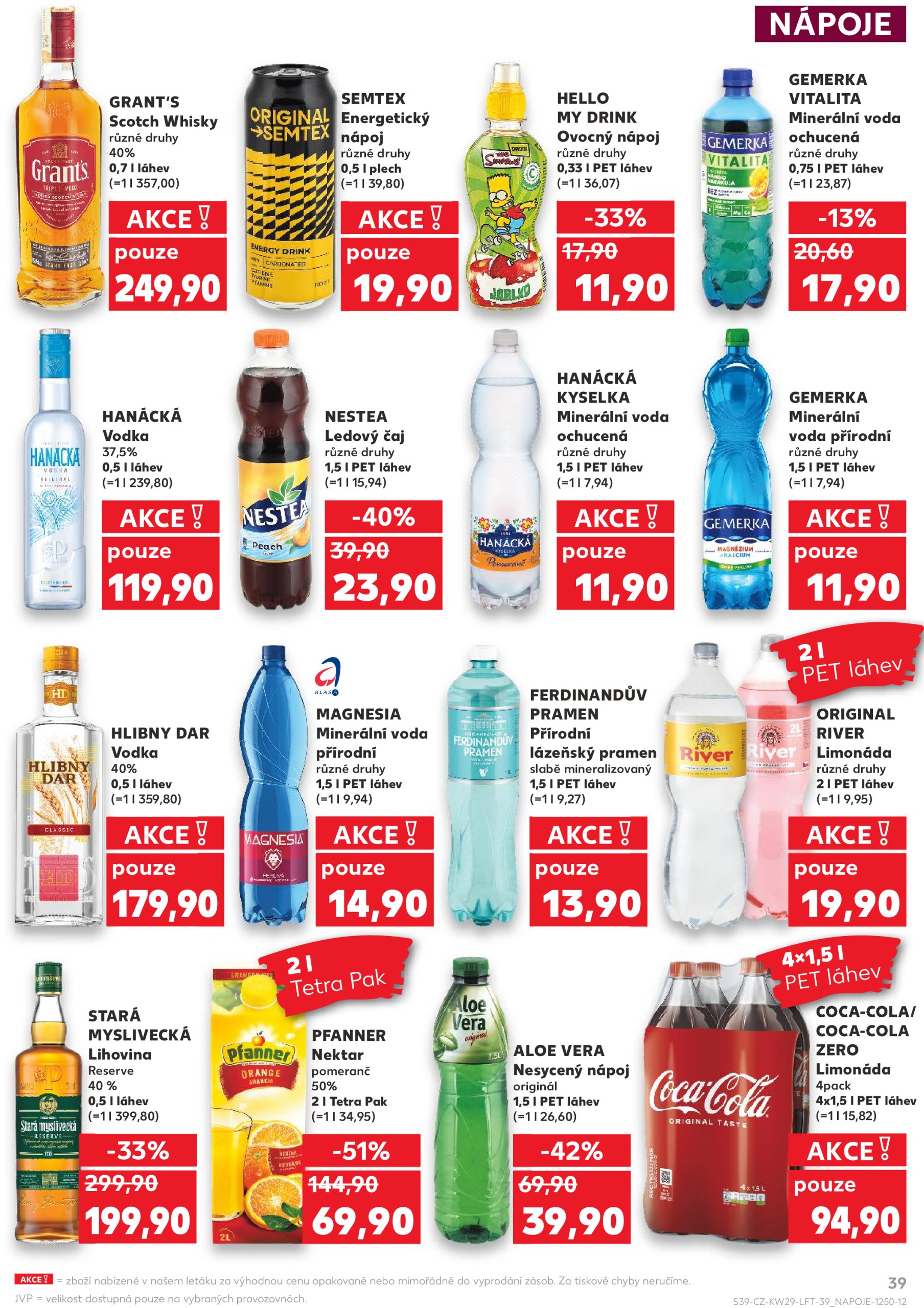 kaufland - Leták Kaufland Kolín od 16.07. do 22.07. - page: 39 kaufland - Leták Kaufland Kolín od 16.07. do 22.07. - page: 39