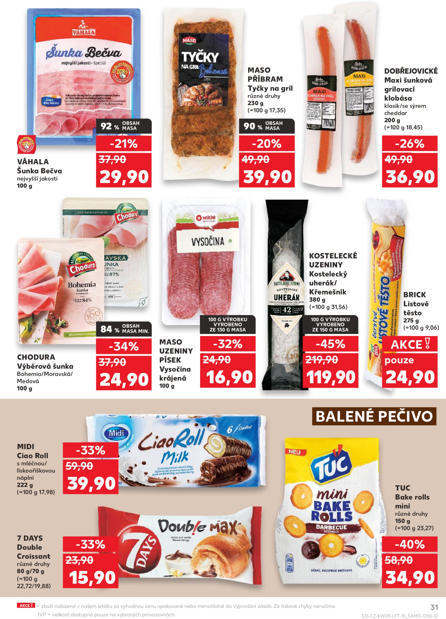 kaufland - Leták Kaufland Kolín od 16.07. do 22.07. - page: 31 kaufland - Leták Kaufland Kolín od 16.07. do 22.07. - page: 31