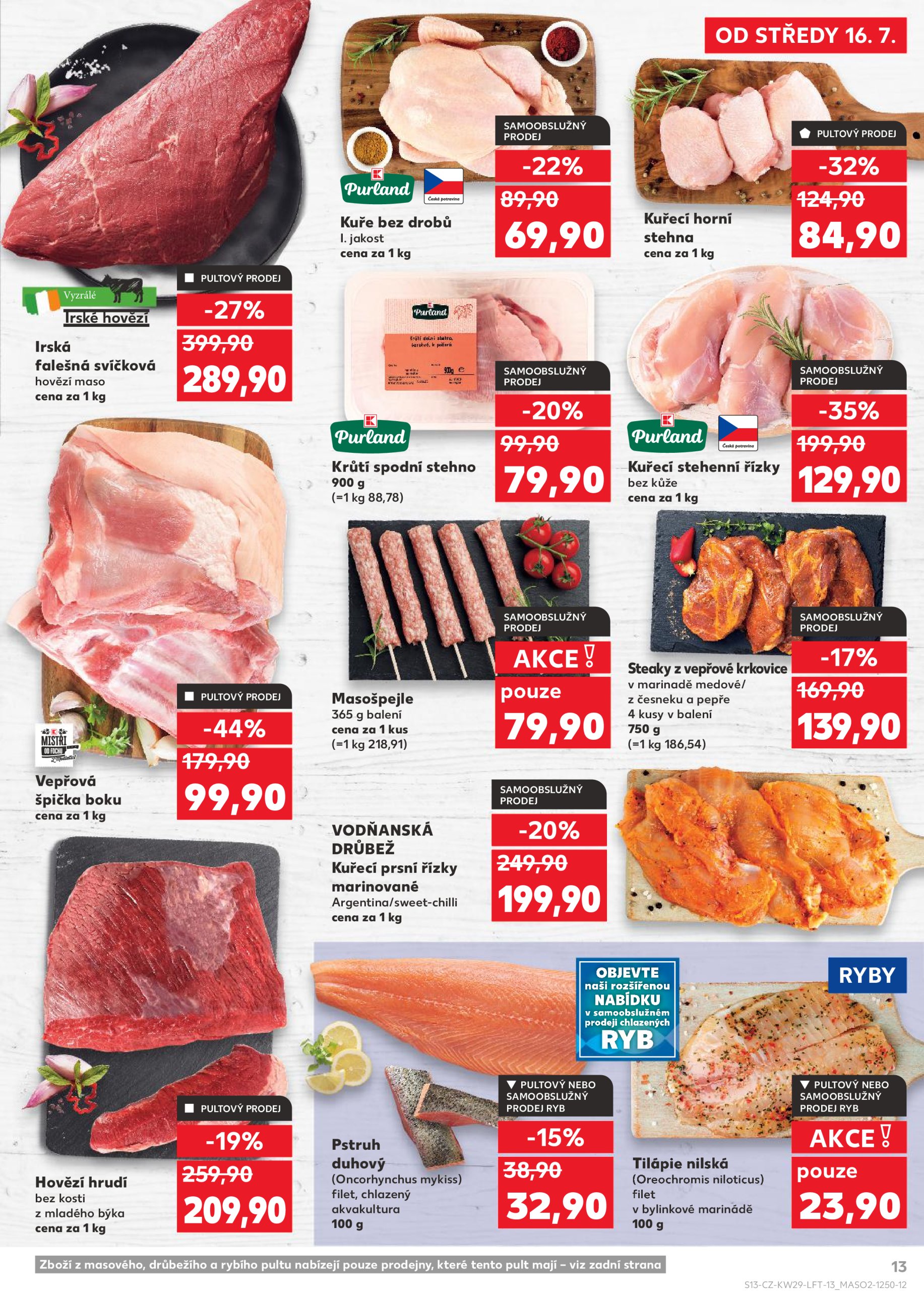 kaufland - Leták Kaufland Kolín od 16.07. do 22.07. - page: 13 kaufland - Leták Kaufland Kolín od 16.07. do 22.07. - page: 13