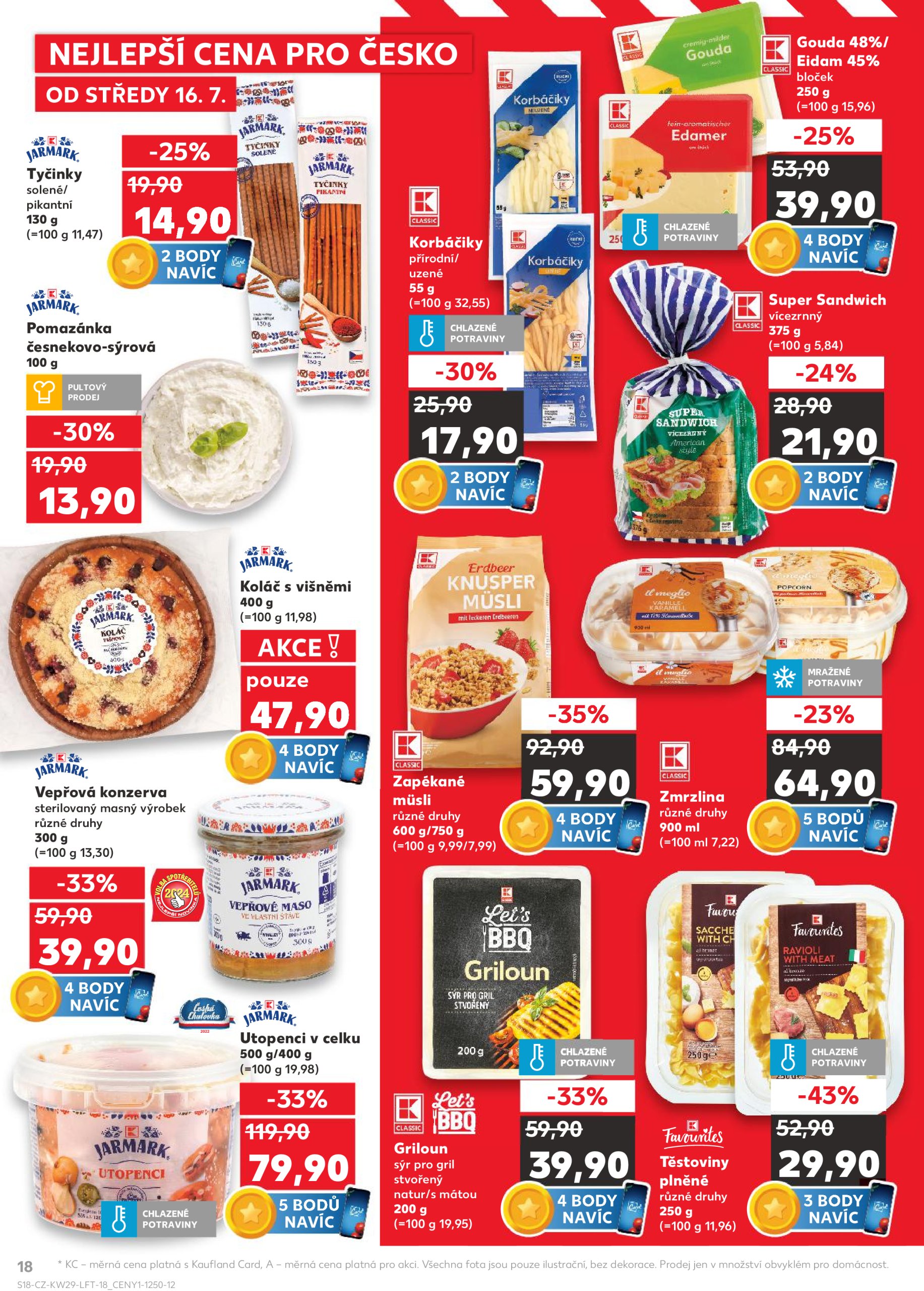 kaufland - Leták Kaufland Kolín od 16.07. do 22.07. - page: 18 kaufland - Leták Kaufland Kolín od 16.07. do 22.07. - page: 18