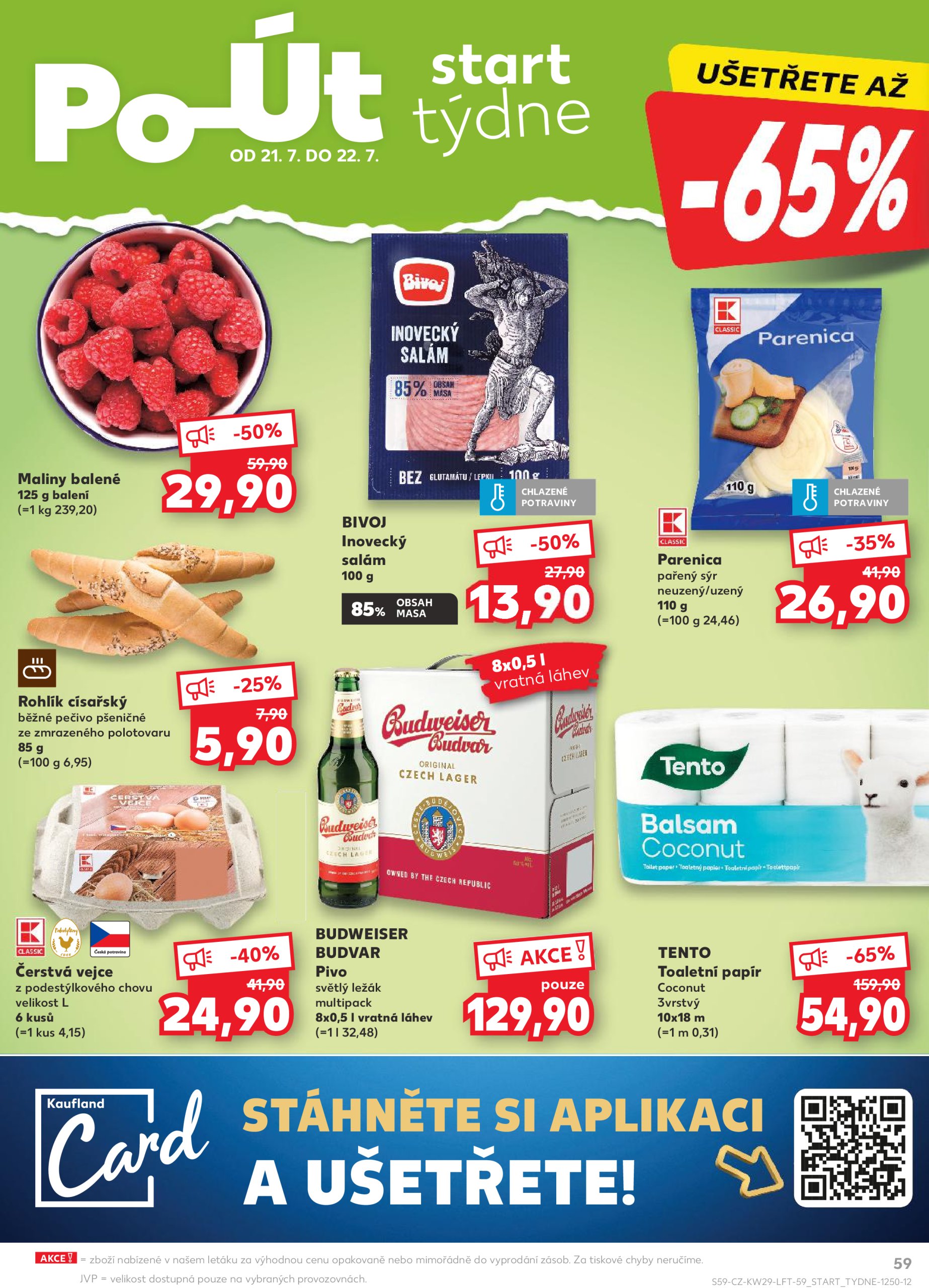 kaufland - Leták Kaufland Kolín od 16.07. do 22.07. - page: 59 kaufland - Leták Kaufland Kolín od 16.07. do 22.07. - page: 59