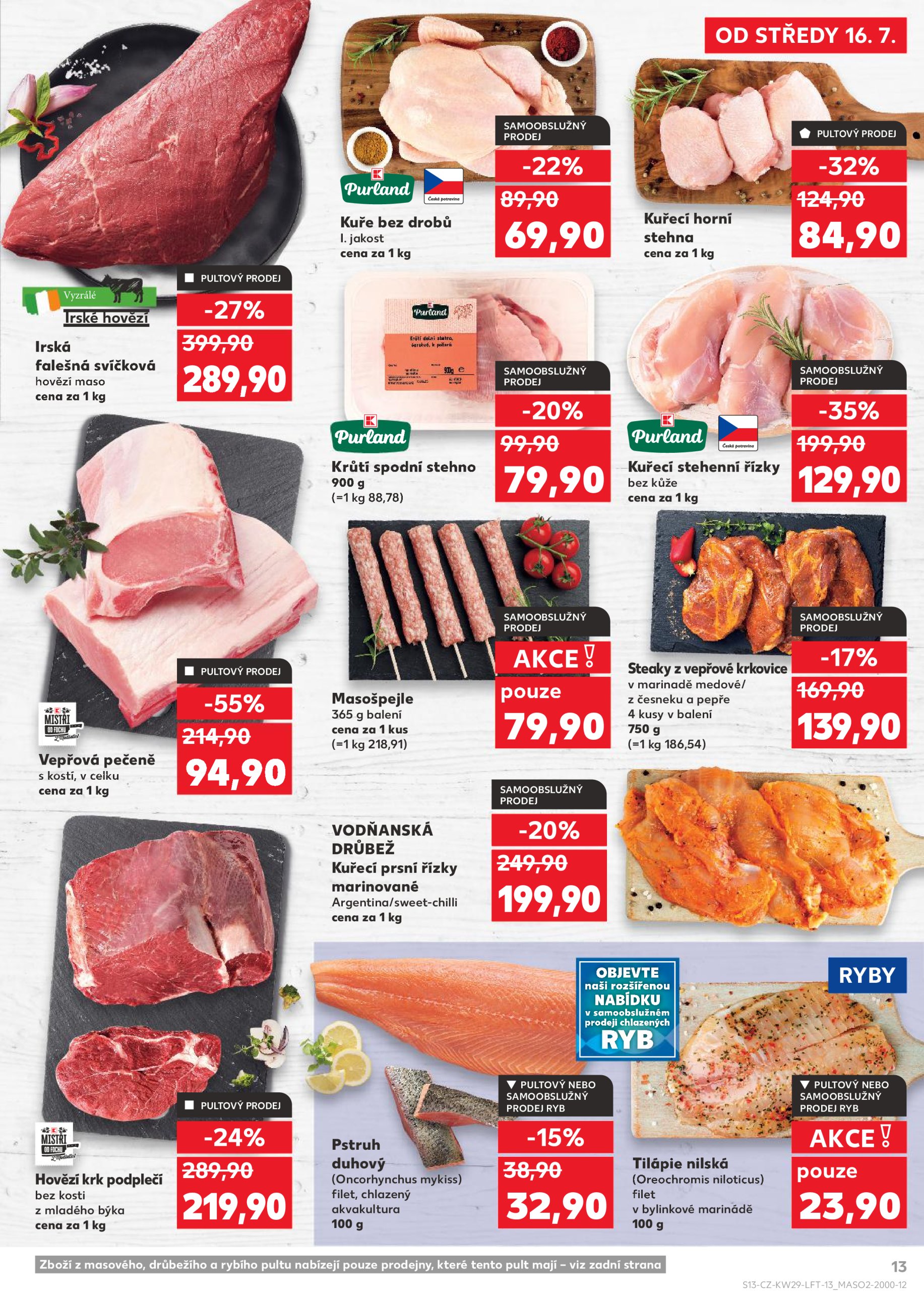 kaufland - Leták Kaufland Karviná od 16.07. do 22.07. - page: 13 kaufland - Leták Kaufland Karviná od 16.07. do 22.07. - page: 13