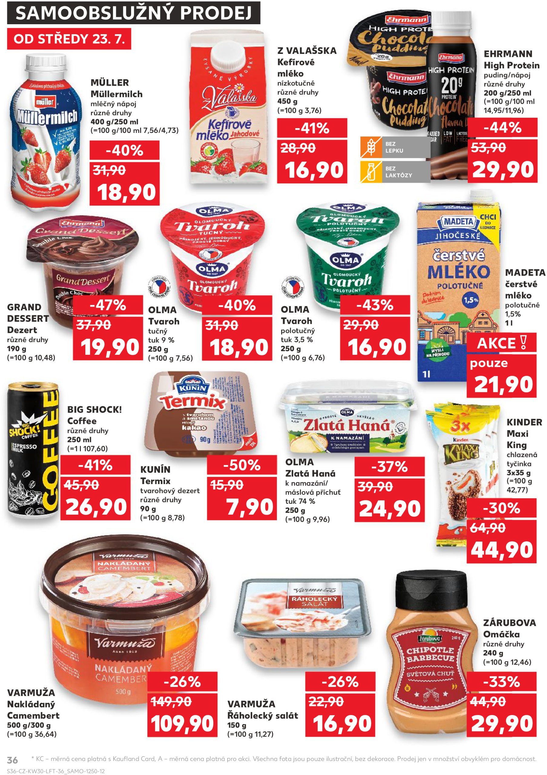 kaufland - Leták Kaufland Brno od 23.07. do 29.07. - page: 36 kaufland - Leták Kaufland Brno od 23.07. do 29.07. - page: 36
