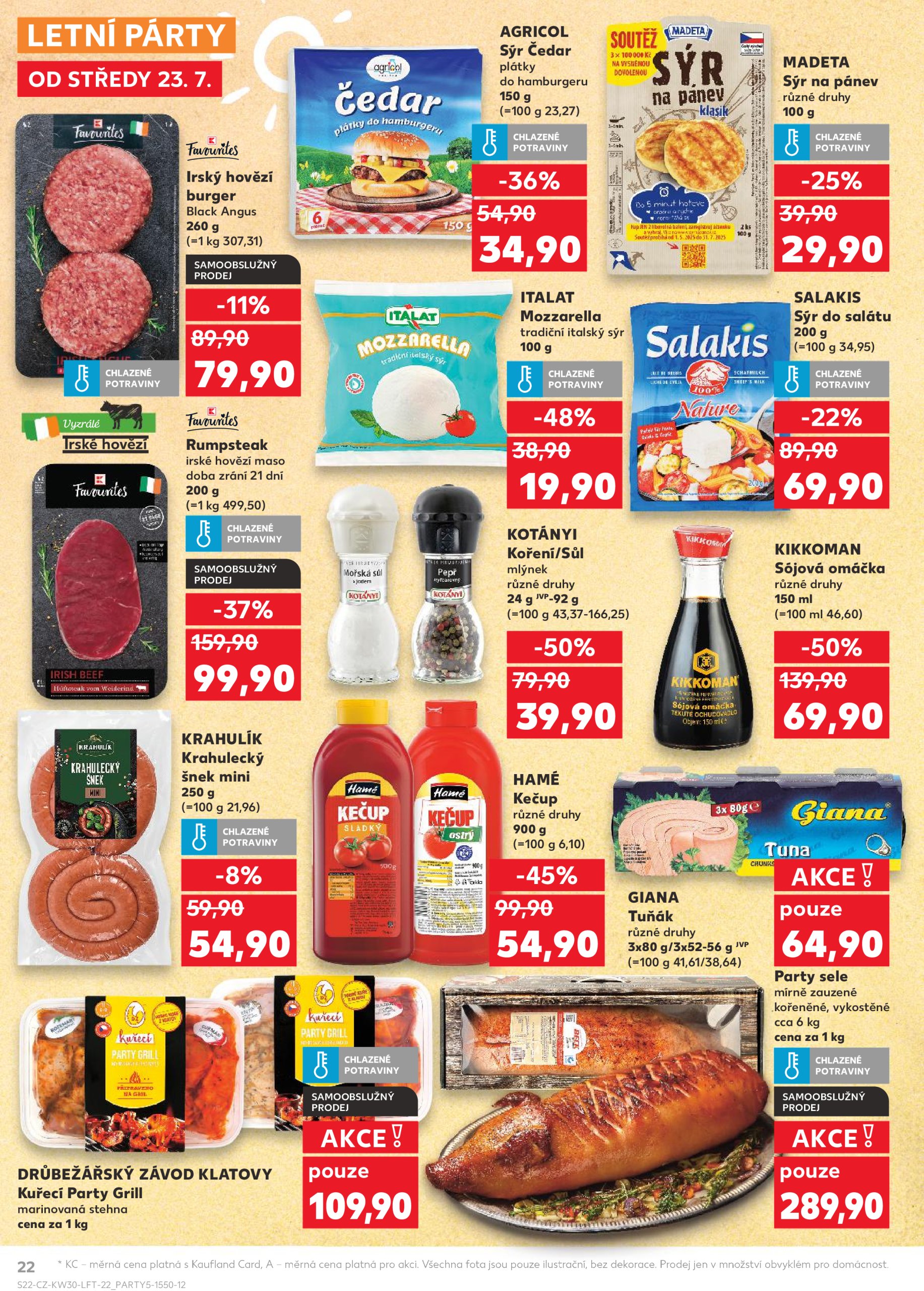kaufland - Leták Kaufland Praha 4 od 23.07. do 29.07. - page: 22 kaufland - Leták Kaufland Praha 4 od 23.07. do 29.07. - page: 22