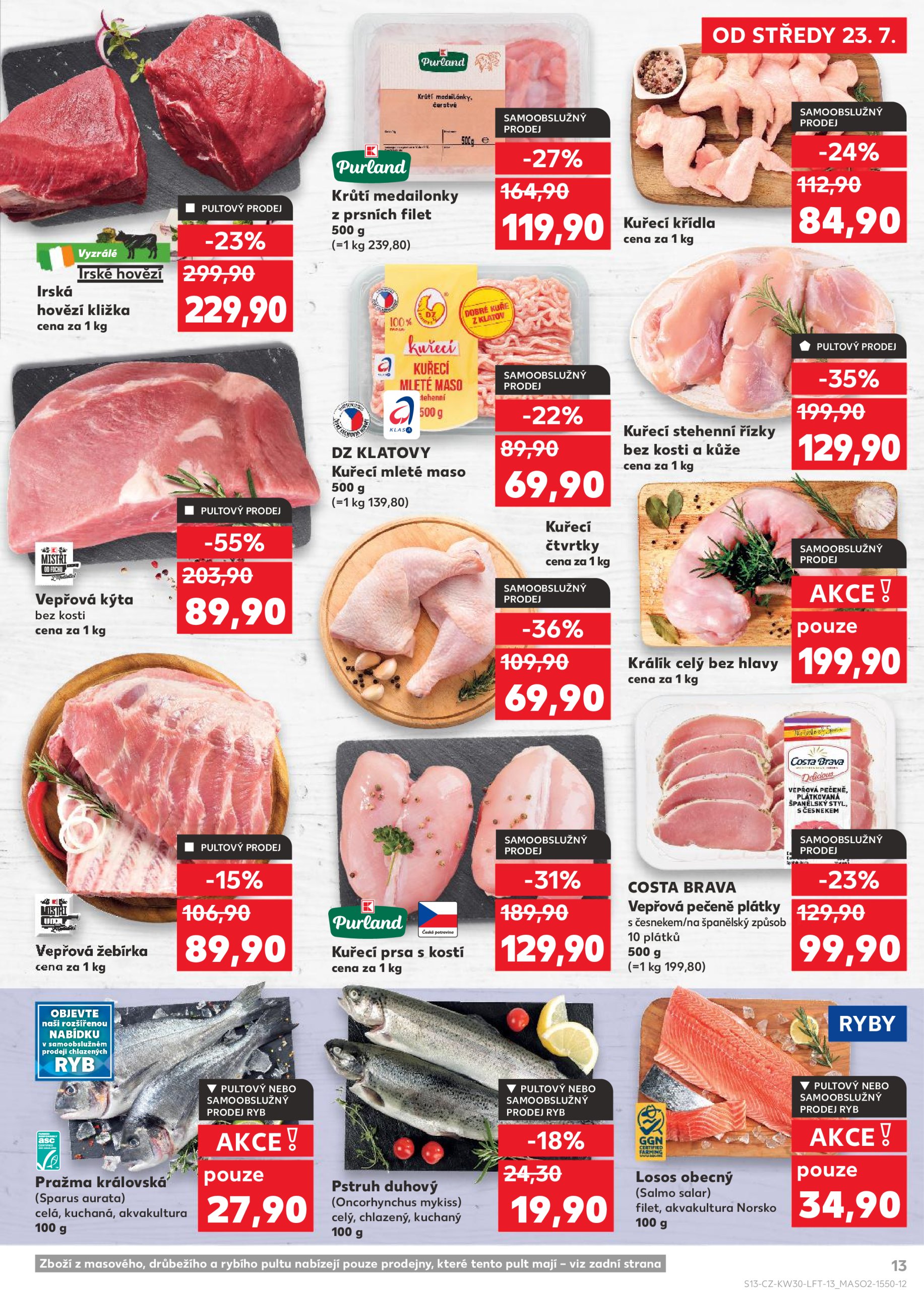 kaufland - Leták Kaufland Praha 4 od 23.07. do 29.07. - page: 13 kaufland - Leták Kaufland Praha 4 od 23.07. do 29.07. - page: 13