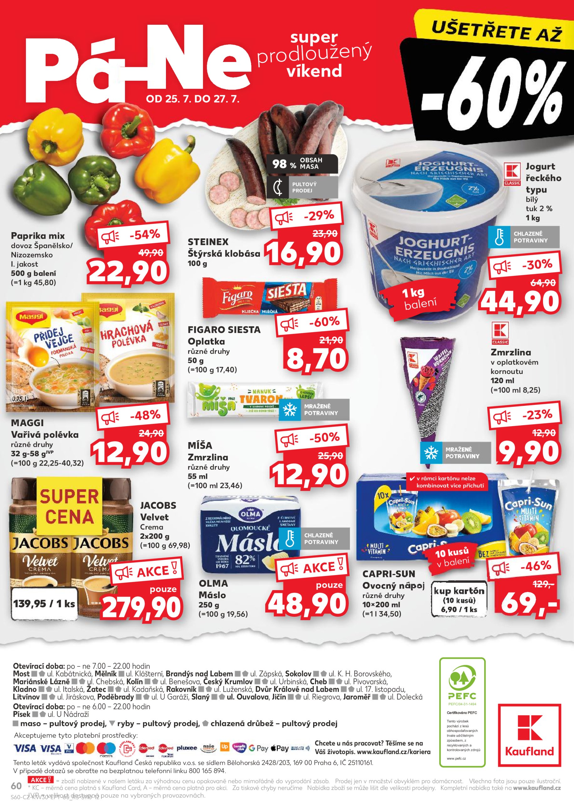 kaufland - Leták Kaufland Kolín od 23.07. do 29.07. - page: 60 kaufland - Leták Kaufland Kolín od 23.07. do 29.07. - page: 60