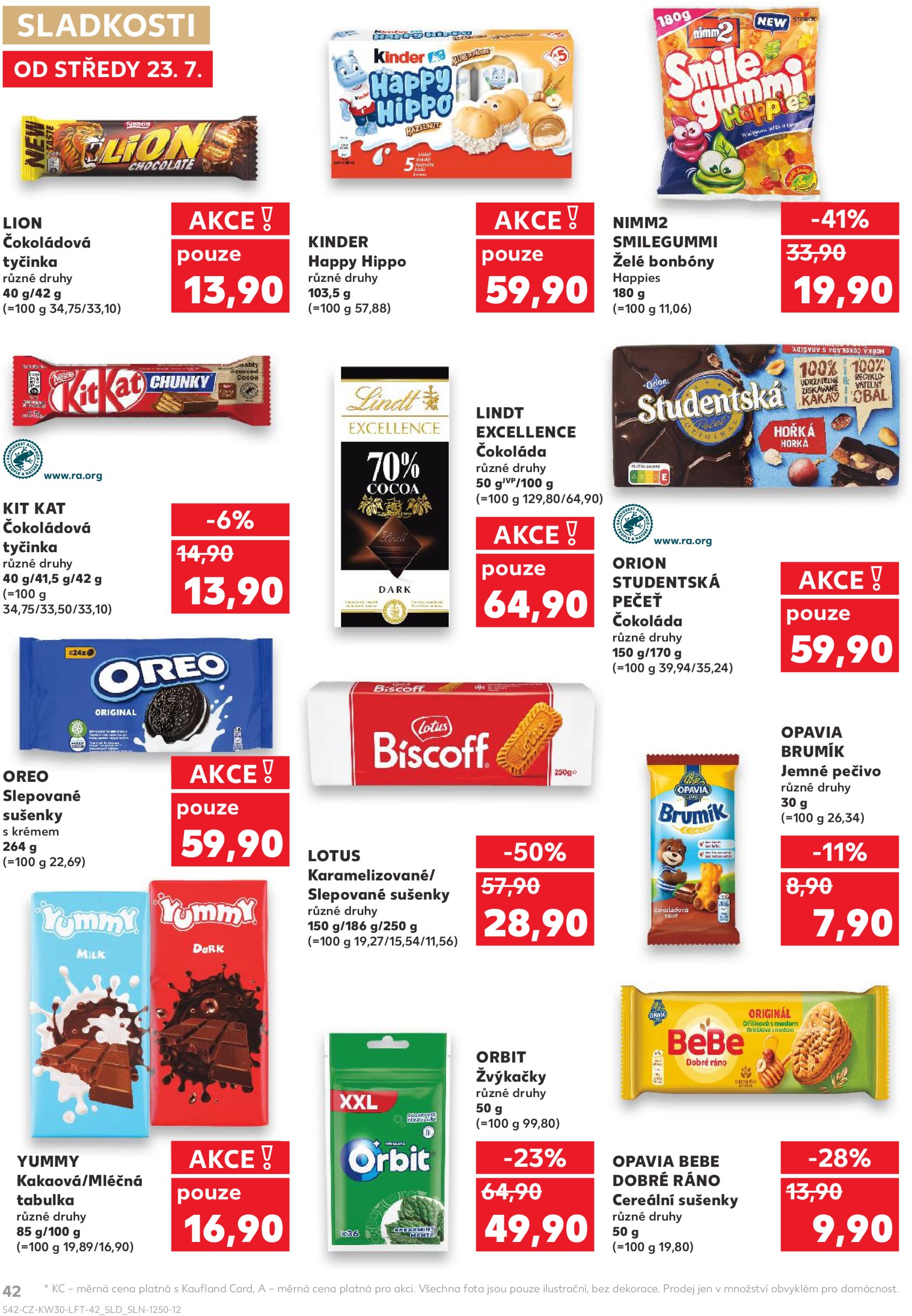 kaufland - Leták Kaufland Ostrava od 23.07. do 29.07. - page: 42 kaufland - Leták Kaufland Ostrava od 23.07. do 29.07. - page: 42