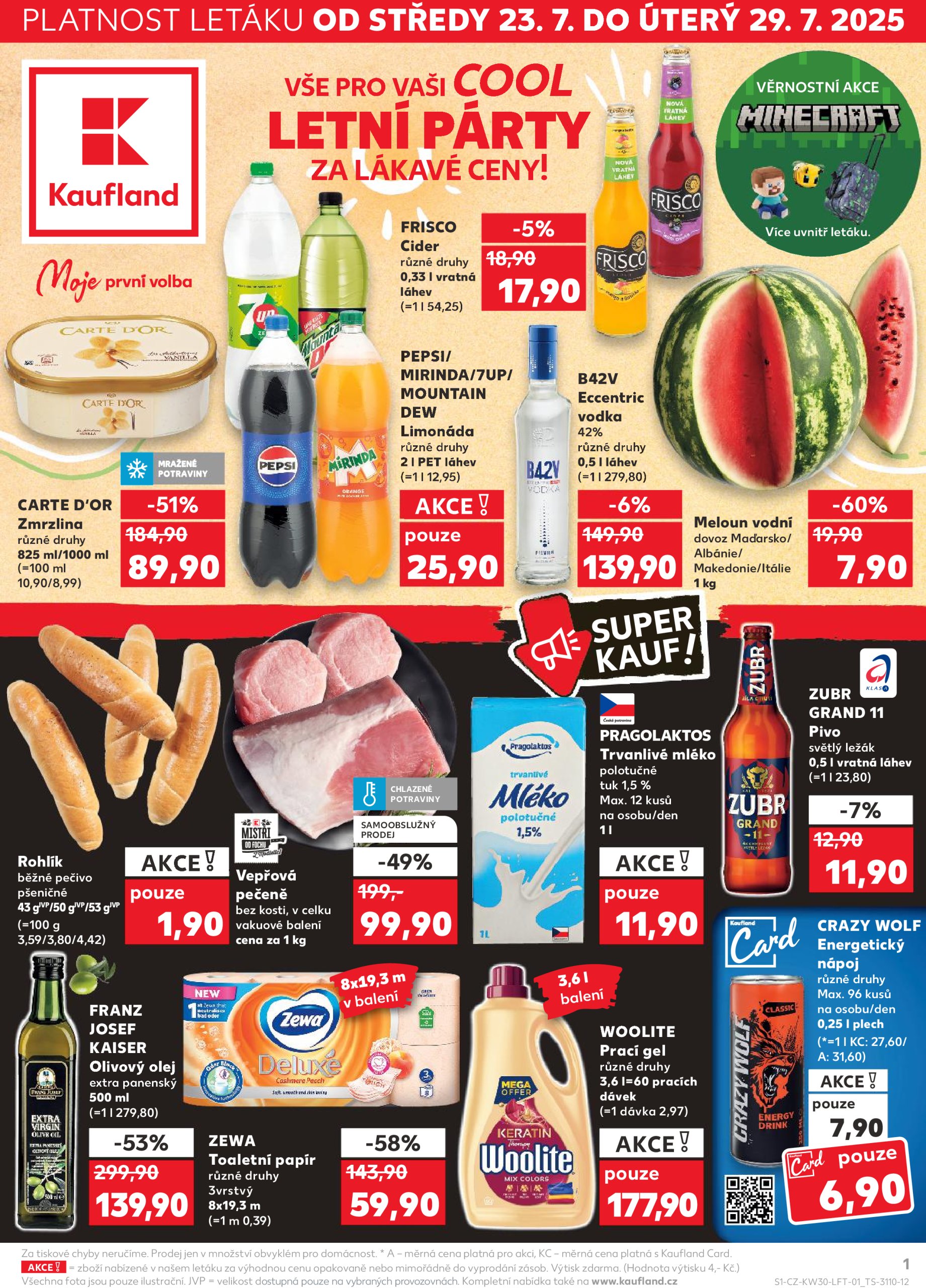 kaufland - Leták Kaufland Ostrava od 23.07. do 29.07. - page: 1 kaufland - Leták Kaufland Ostrava od 23.07. do 29.07. - page: 1
