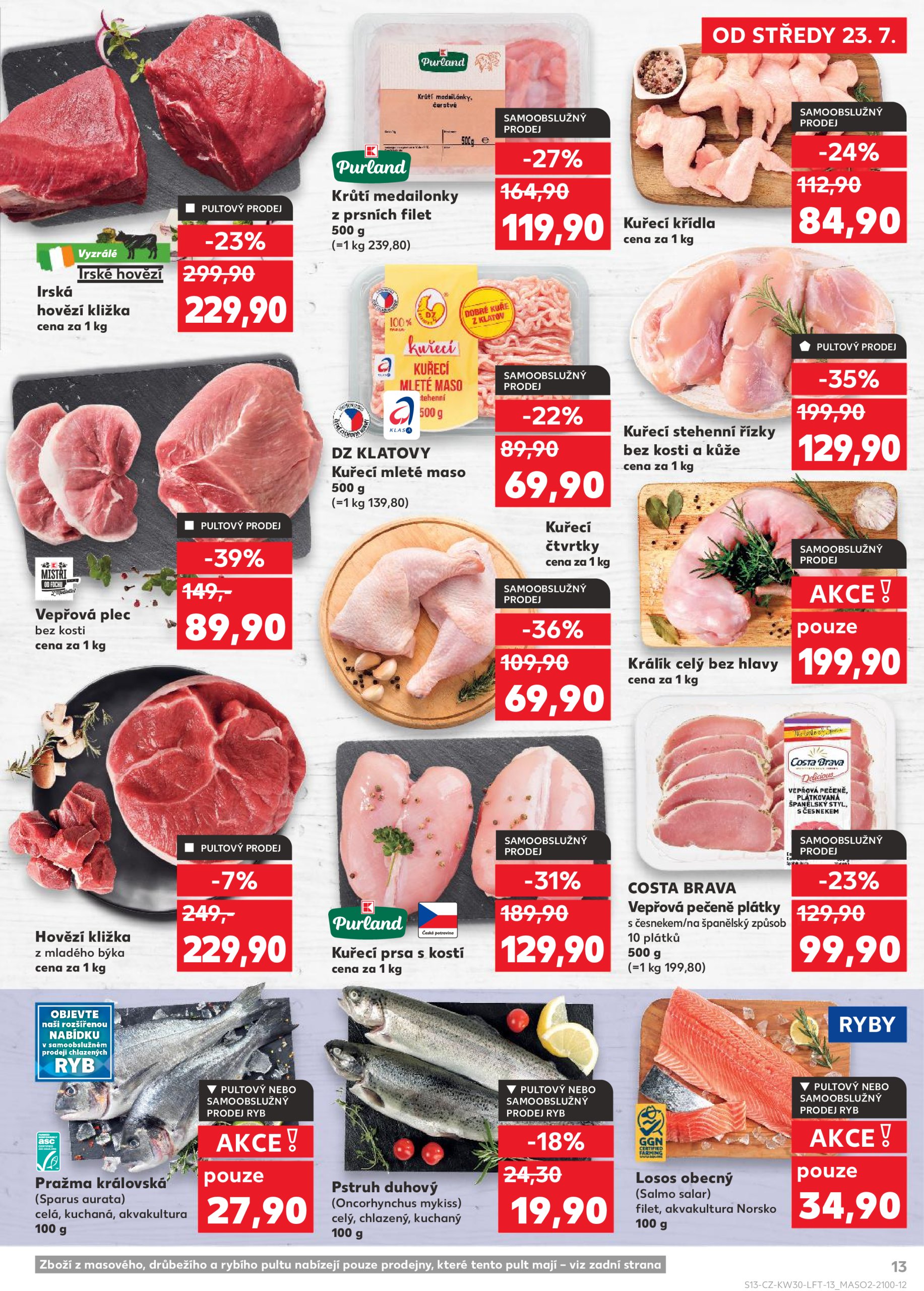 kaufland - Leták Kaufland Ostrava od 23.07. do 29.07. - page: 13 kaufland - Leták Kaufland Ostrava od 23.07. do 29.07. - page: 13
