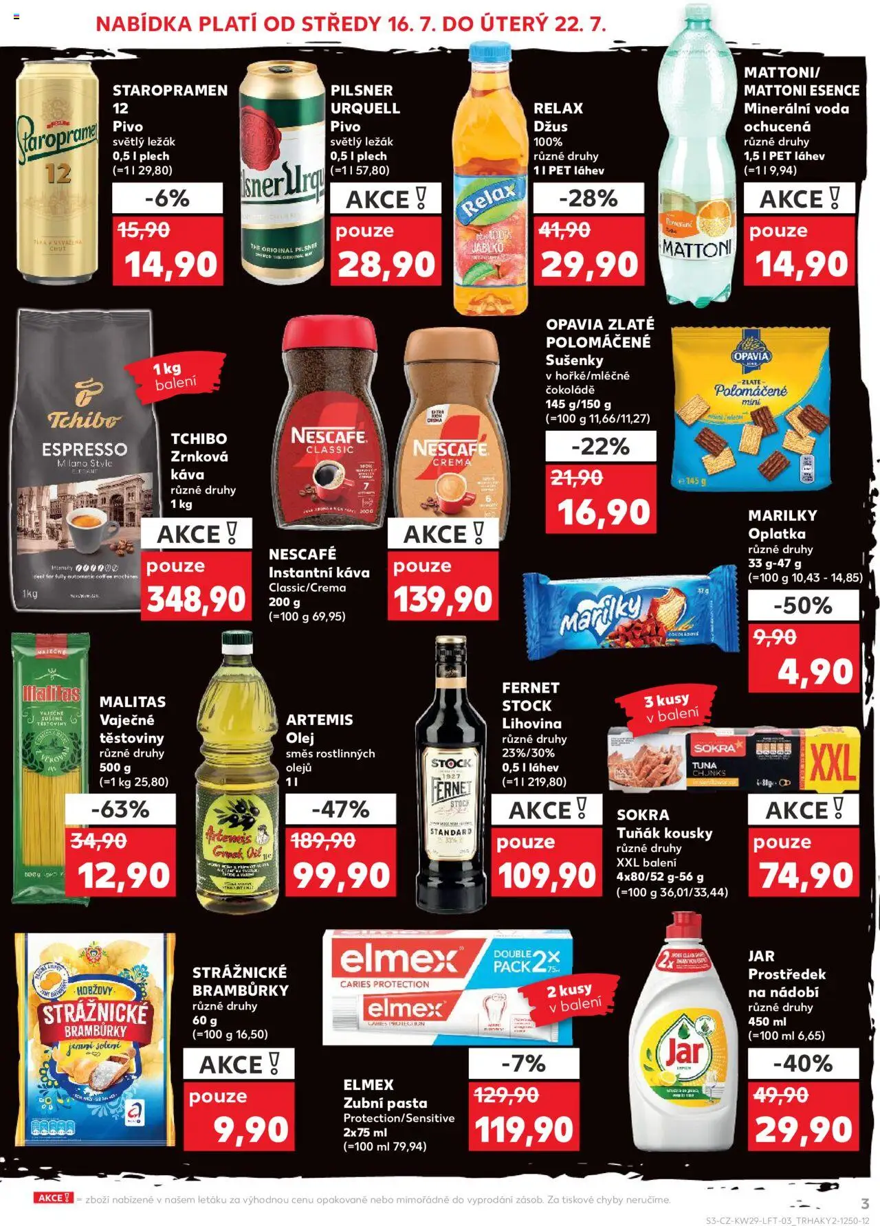 kaufland - Kaufland leták 16.07.2025 - 22.07.2025 - page: 3 kaufland - Kaufland leták 16.07.2025 - 22.07.2025 - page: 3