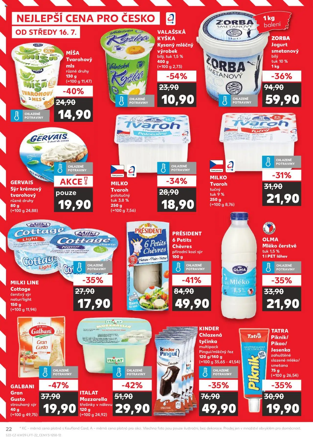 kaufland - Kaufland leták 16.07.2025 - 22.07.2025 - page: 22 kaufland - Kaufland leták 16.07.2025 - 22.07.2025 - page: 22