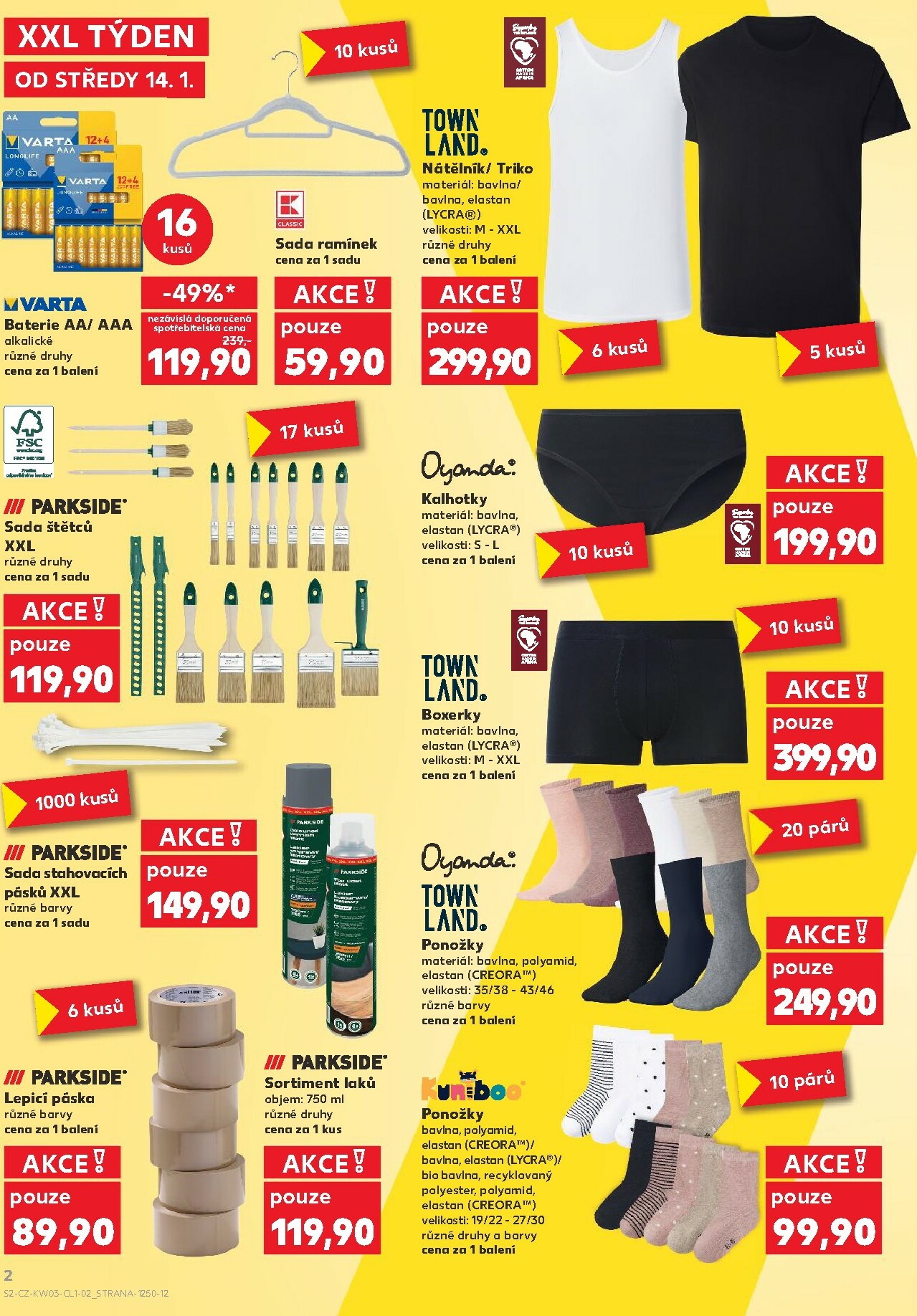 kaufland - Aktuální leták Kaufland - Výprodej od 14.01. do 20.01. - page: 2