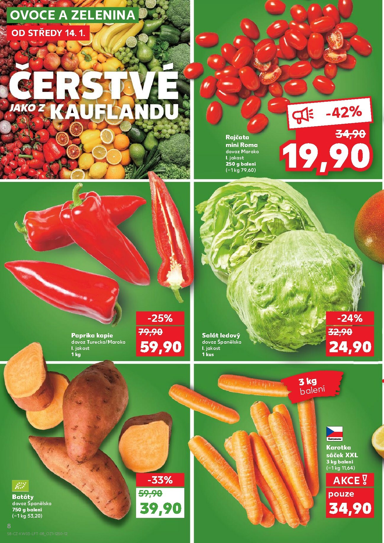kaufland - Aktuální leták Kaufland od 14.01. do 20.01. - page: 8