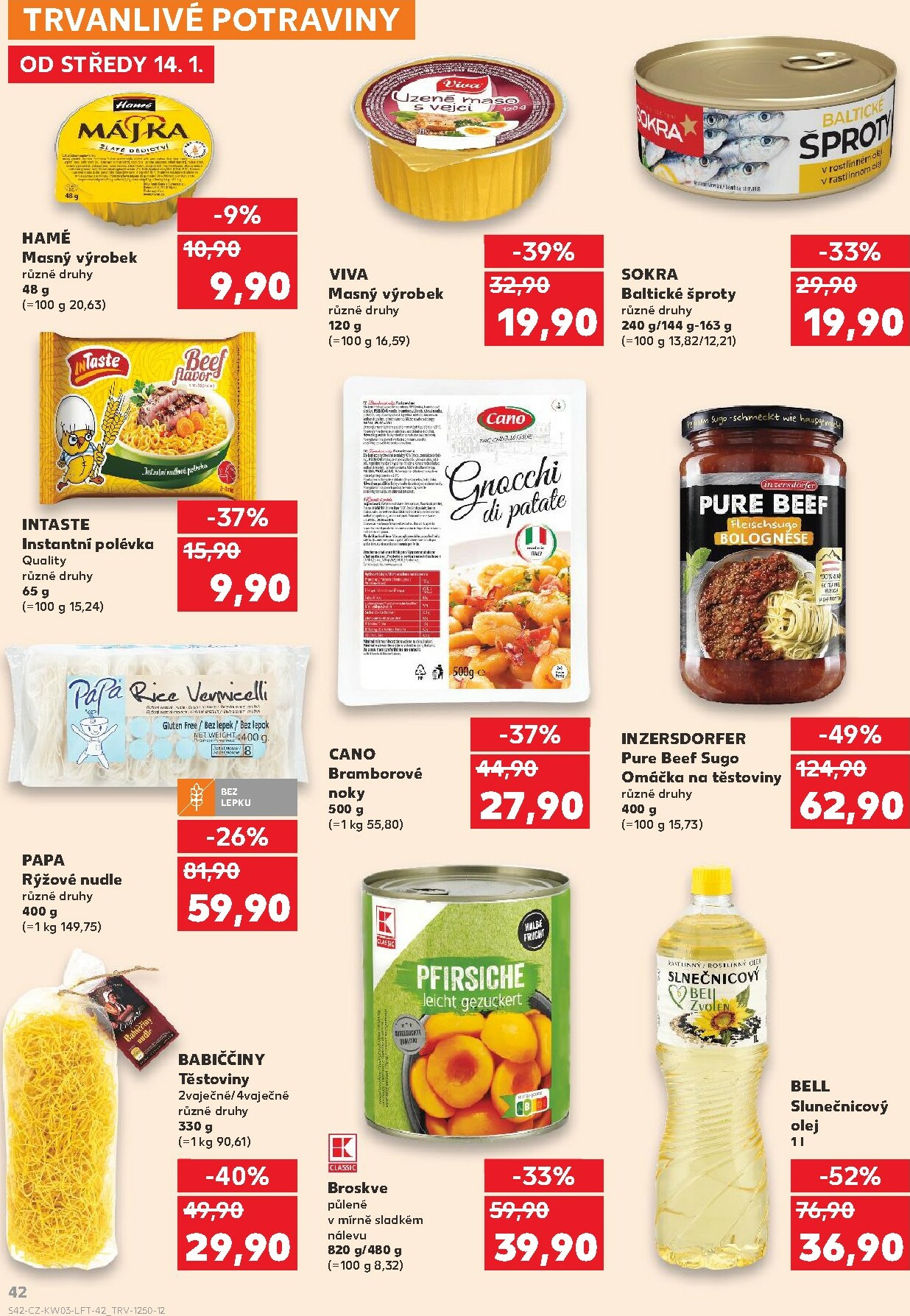 kaufland - Aktuální leták Kaufland od 14.01. do 20.01. - page: 42