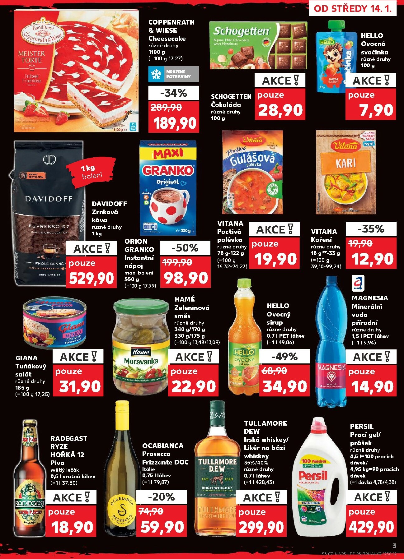kaufland - Aktuální leták Kaufland od 14.01. do 20.01. - page: 3