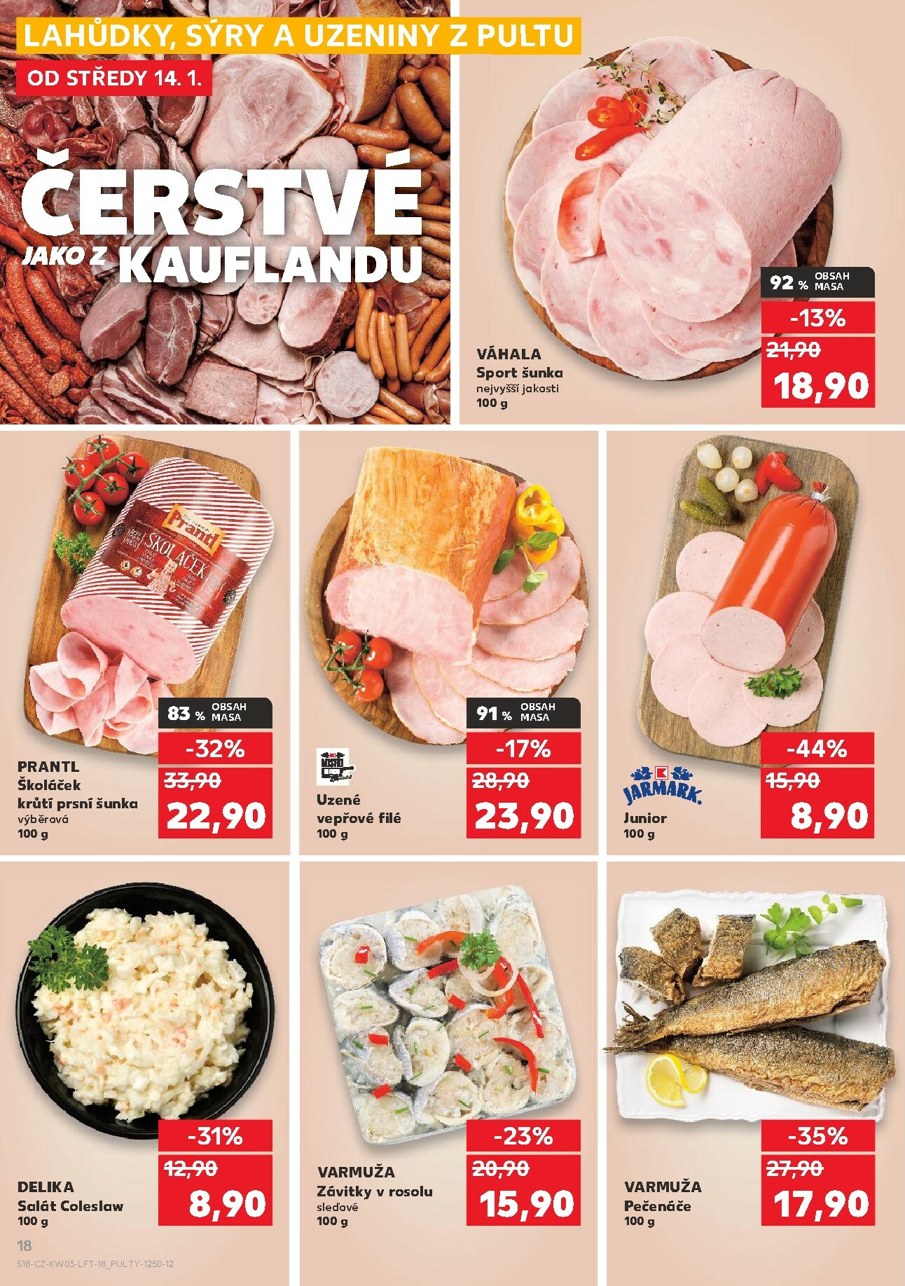 kaufland - Aktuální leták Kaufland od 14.01. do 20.01. - page: 18