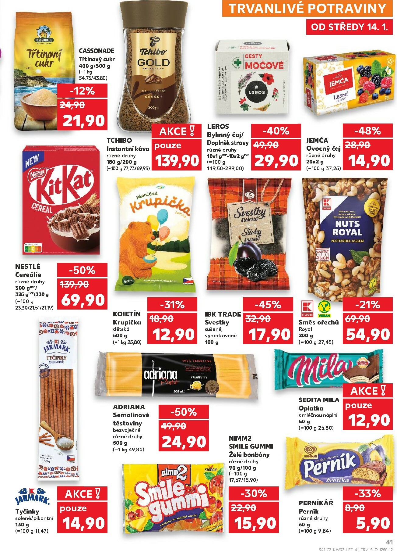 kaufland - Aktuální leták Kaufland od 14.01. do 20.01. - page: 41
