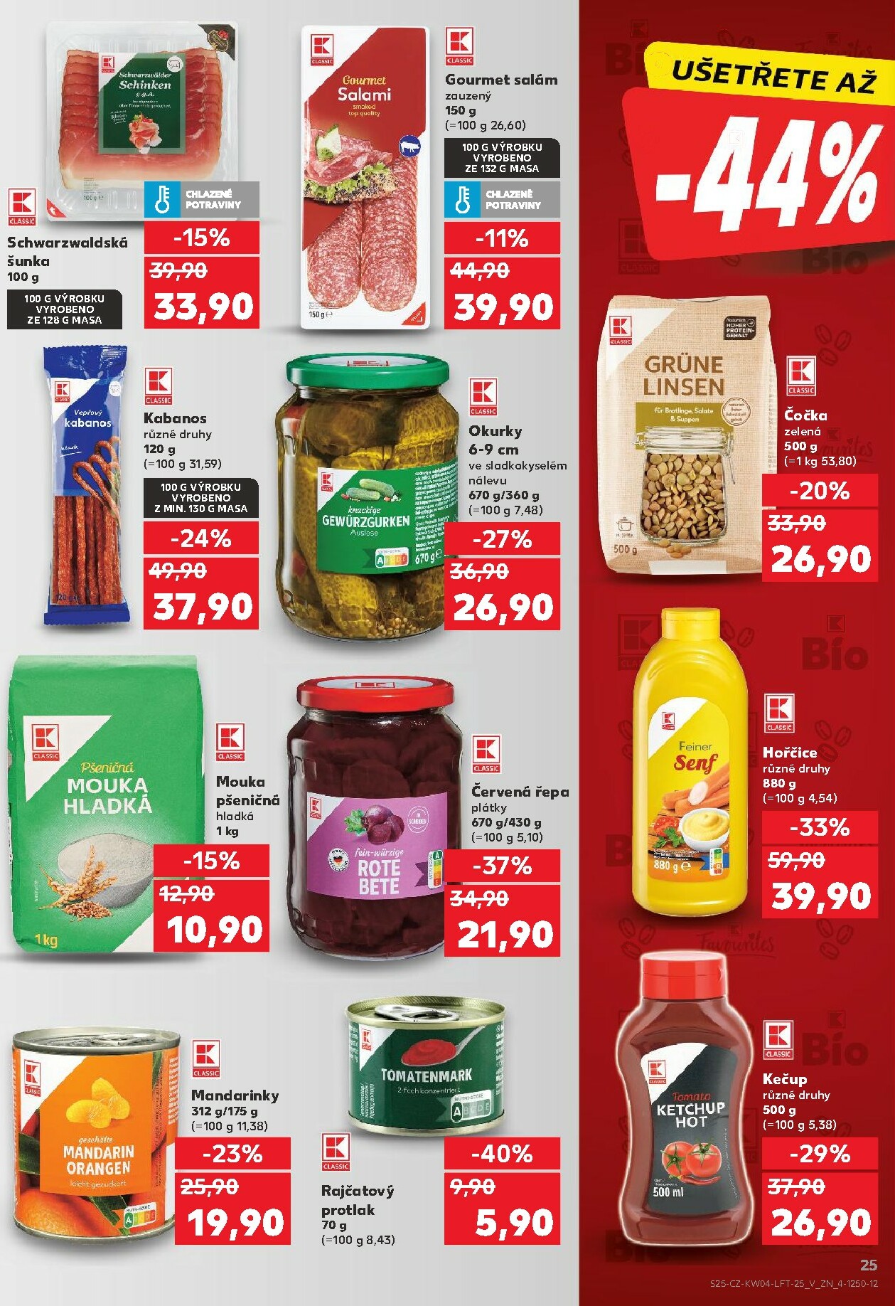 kaufland - Aktuální leták Kaufland - Praha 4 od 21.01. do 27.01. - page: 25