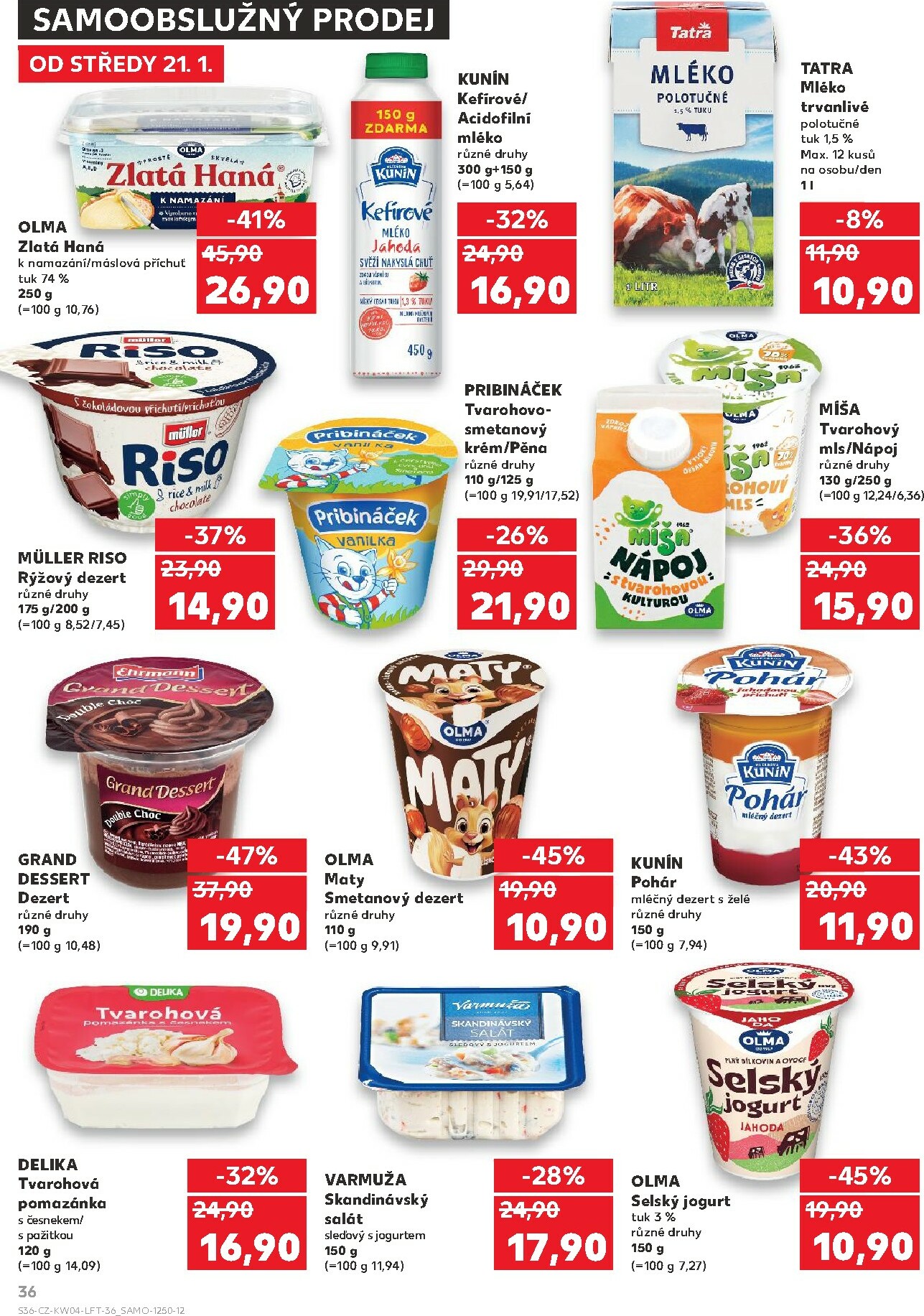 kaufland - Aktuální leták Kaufland - Praha 4 od 21.01. do 27.01. - page: 36