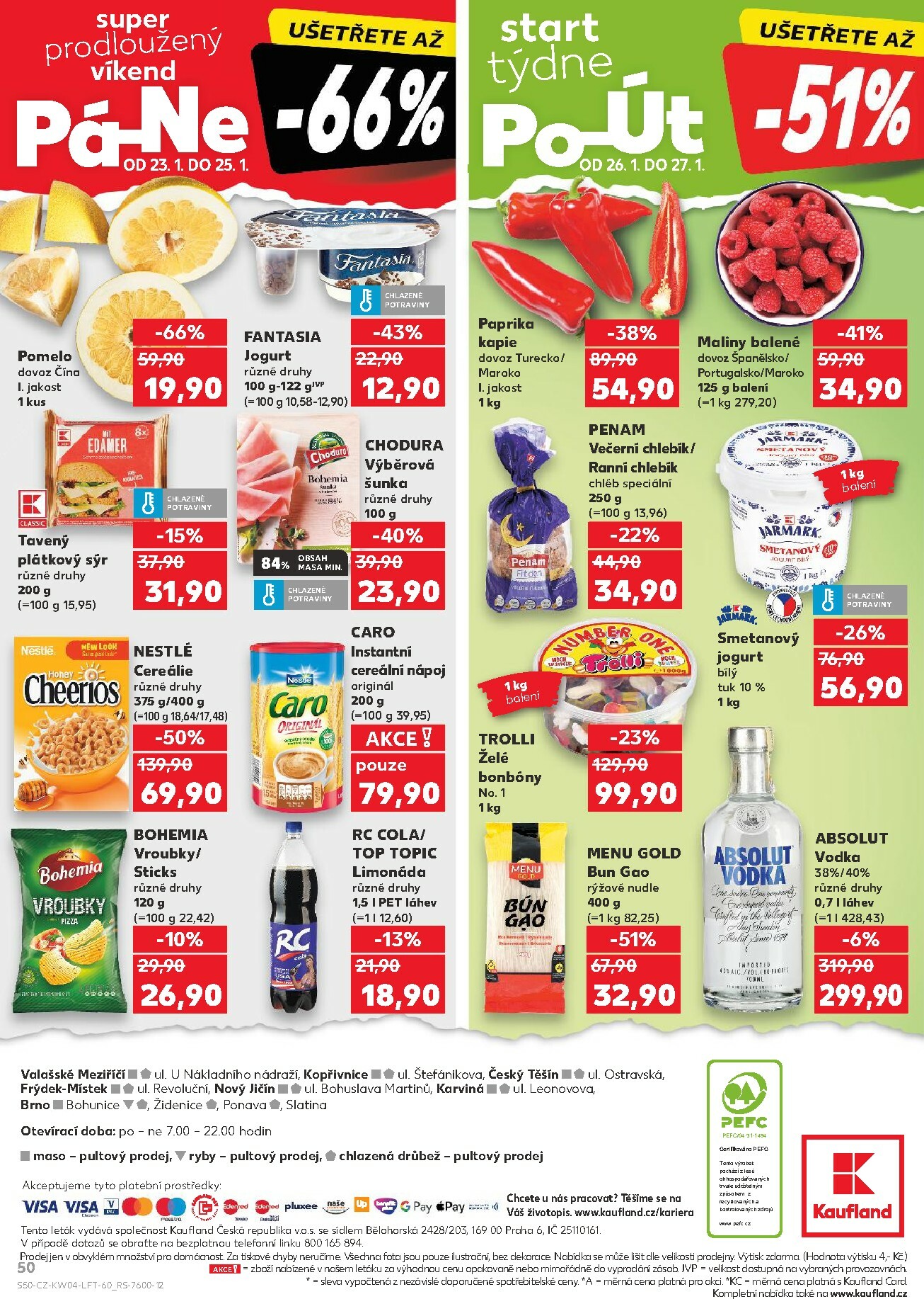 kaufland - Aktuální leták Kaufland - Brno od 21.01. do 27.01. - page: 50