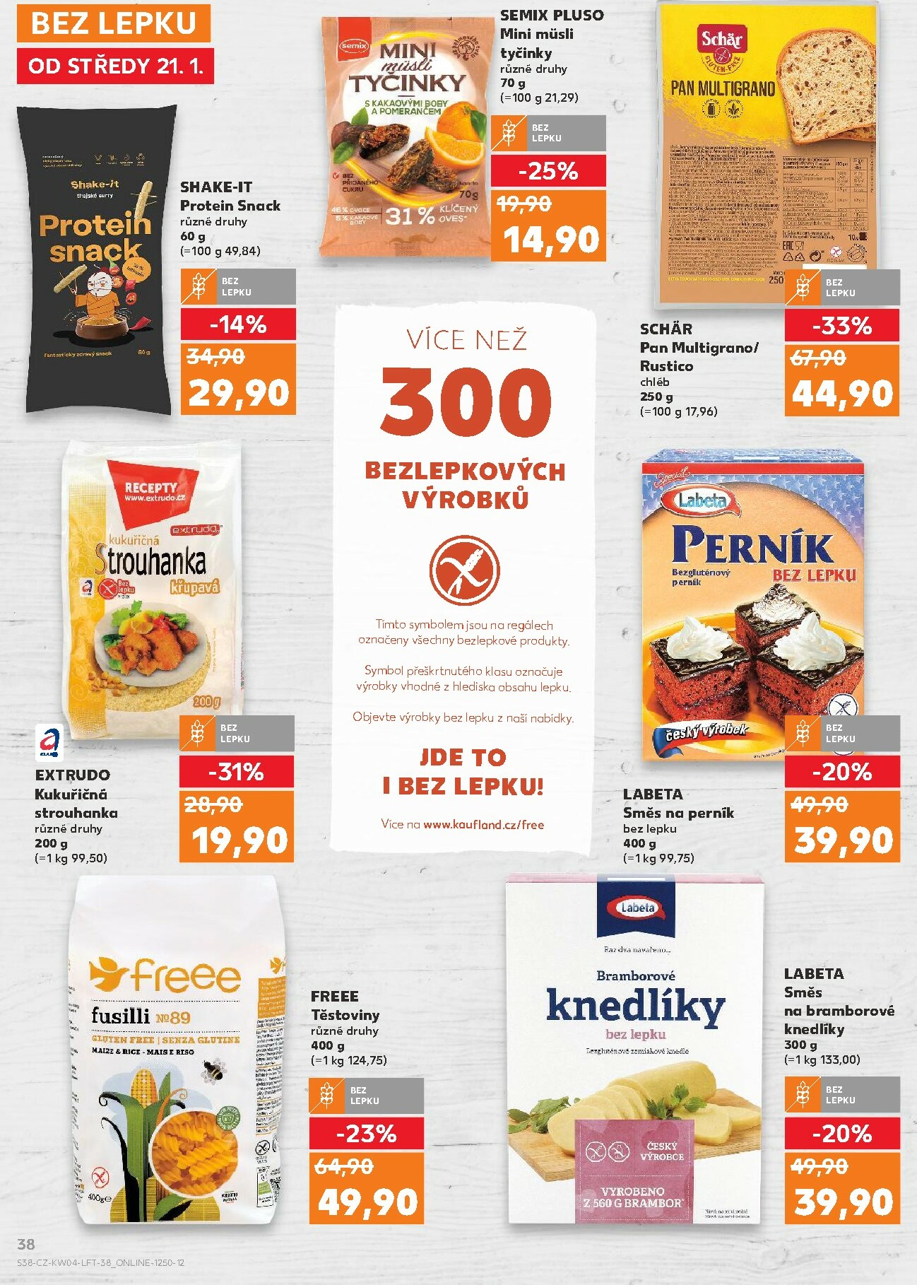kaufland - Aktuální leták Kaufland - Brno od 21.01. do 27.01. - page: 38