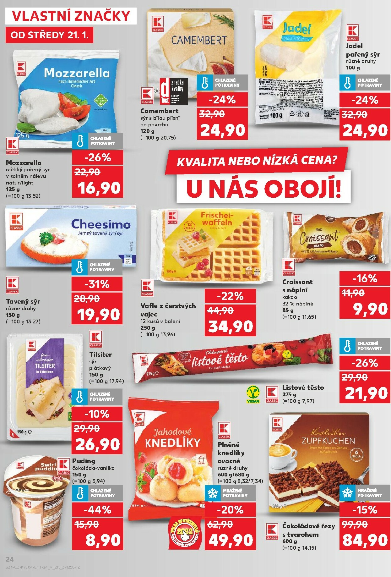 kaufland - Aktuální leták Kaufland - Ostrava od 21.01. do 27.01. - page: 24