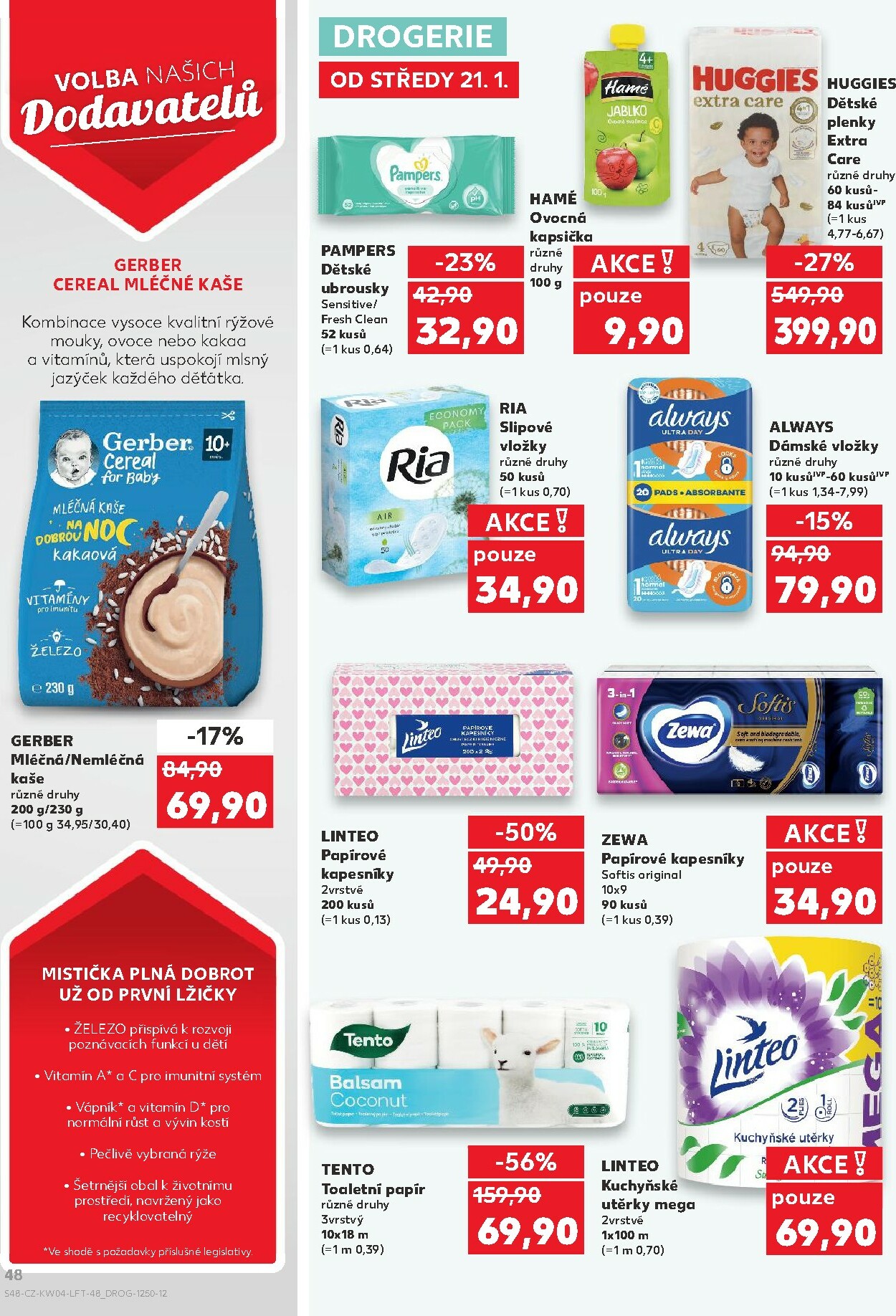 kaufland - Aktuální leták Kaufland - Ostrava od 21.01. do 27.01. - page: 48