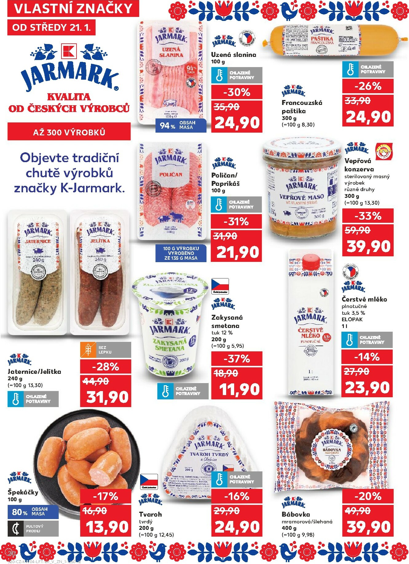 kaufland - Aktuální leták Kaufland - Ostrava od 21.01. do 27.01. - page: 20