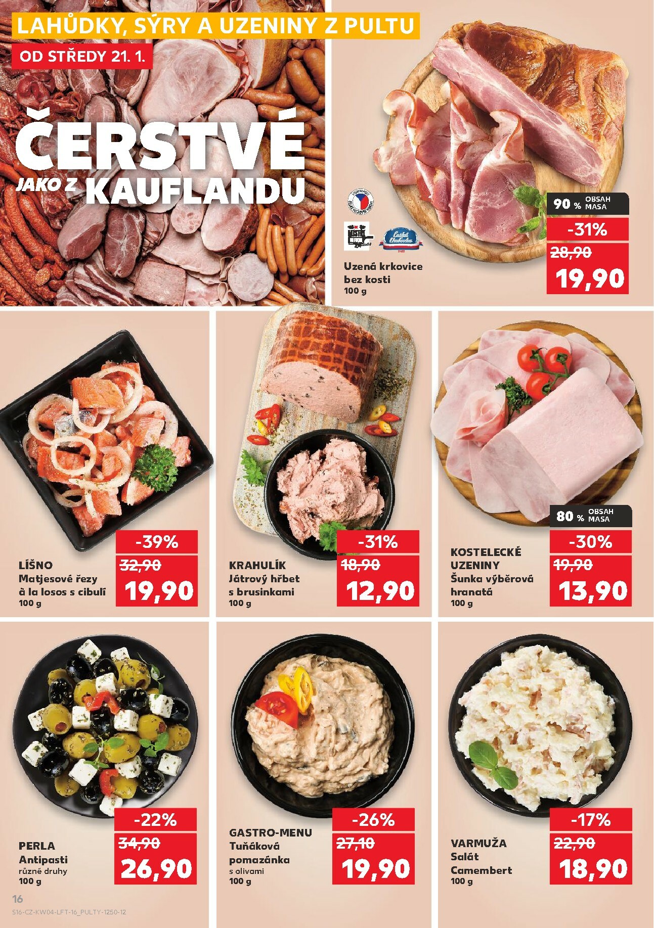 kaufland - Aktuální leták Kaufland - Ostrava od 21.01. do 27.01. - page: 16