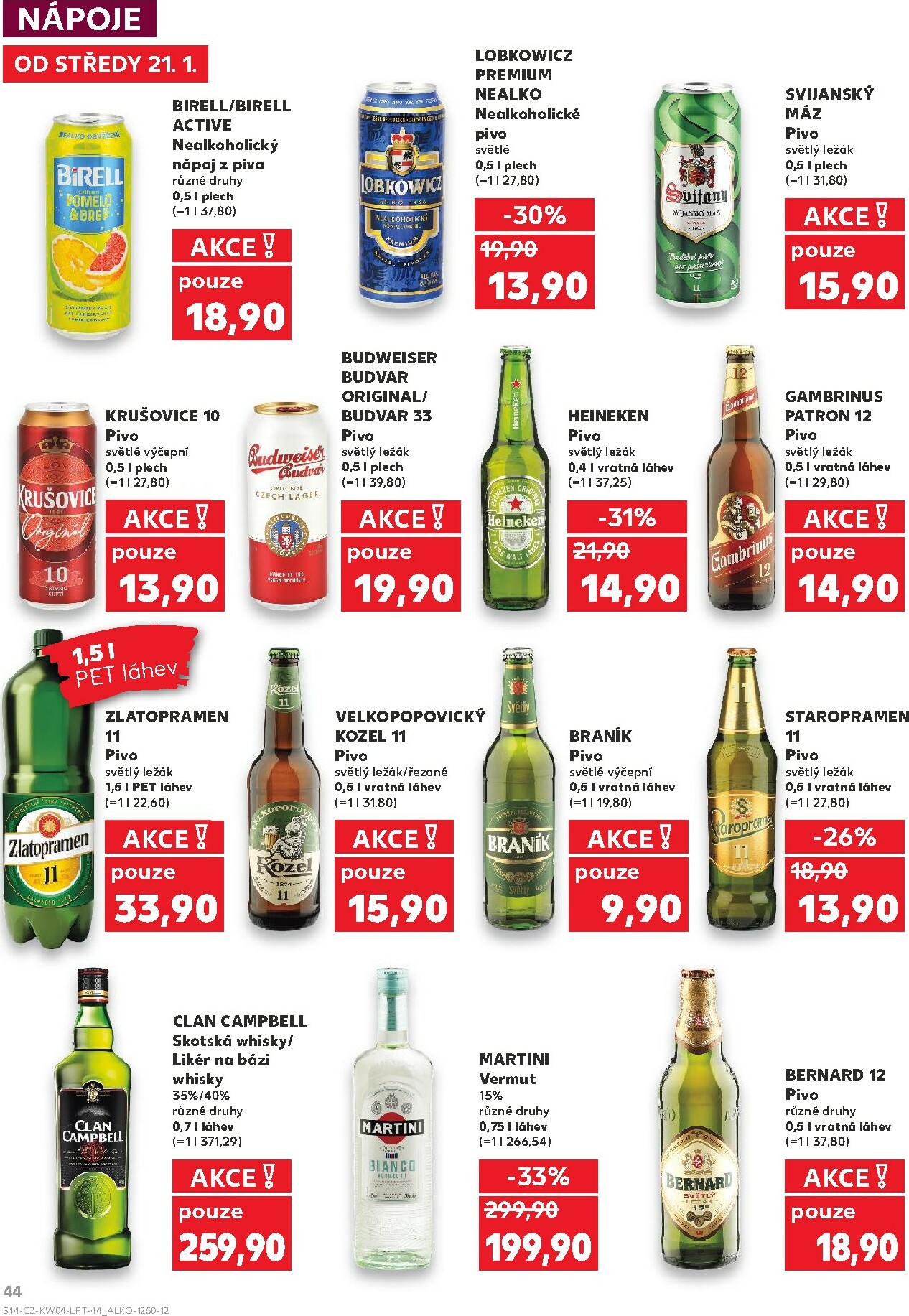 kaufland - Aktuální leták Kaufland - Ostrava od 21.01. do 27.01. - page: 44