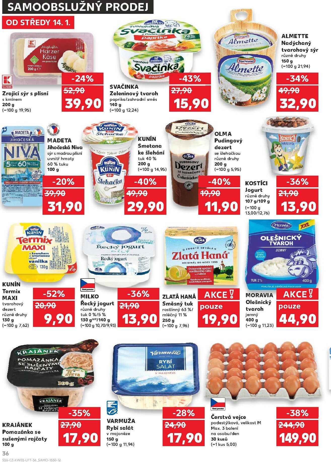 kaufland - Aktuální leták Kaufland - Brno od 14.01. do 20.01. - page: 36