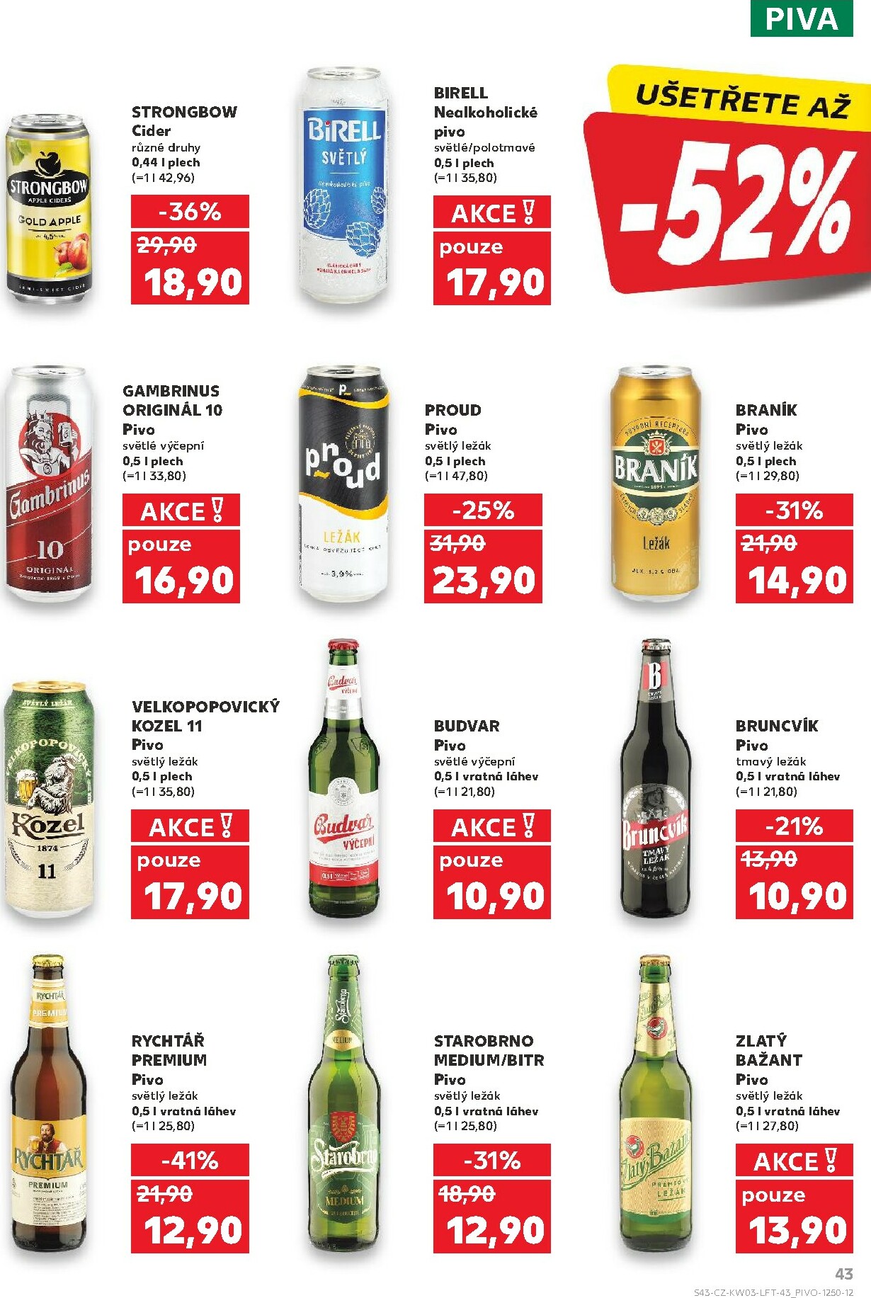 kaufland - Aktuální leták Kaufland - Kolín od 14.01. do 20.01. - page: 43