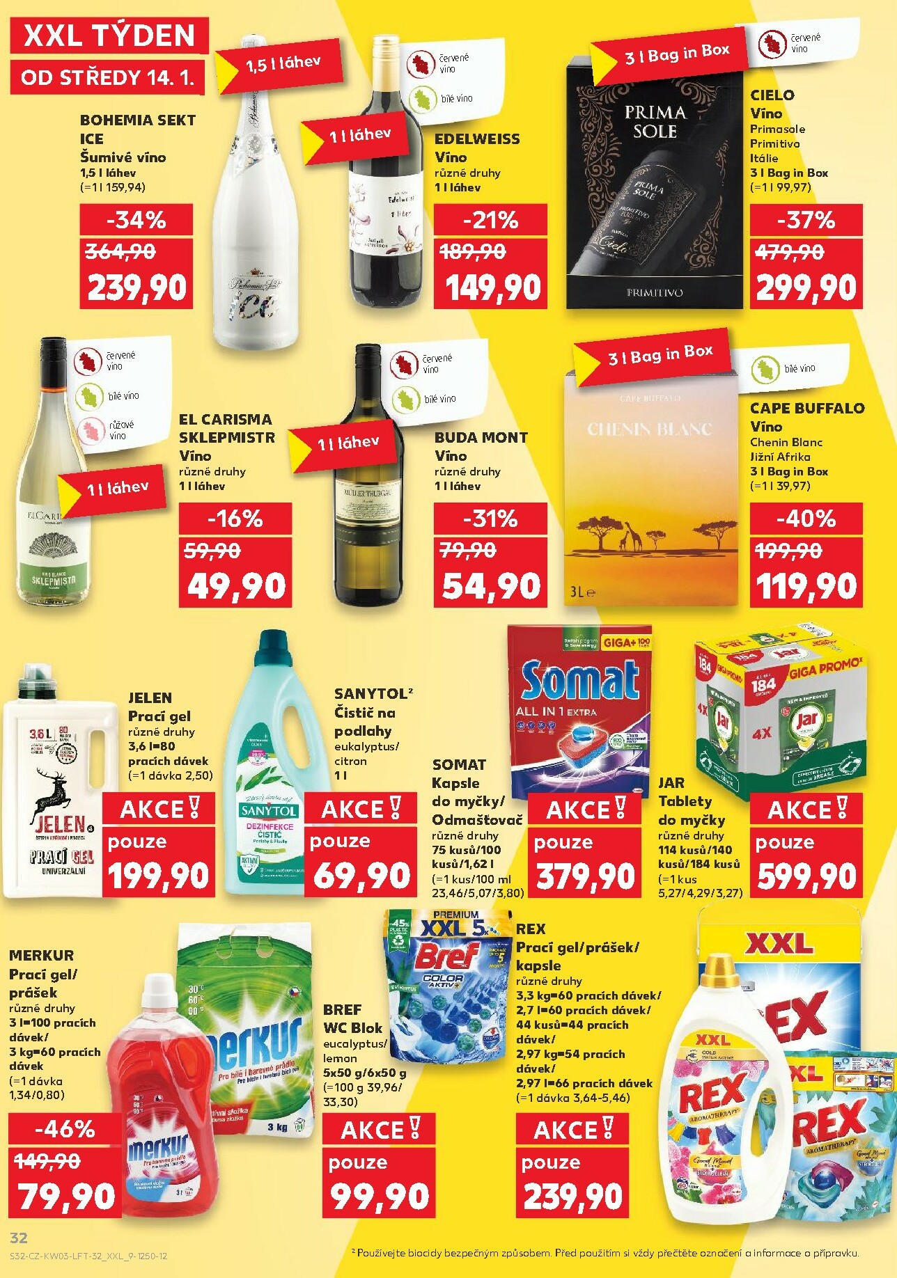 kaufland - Aktuální leták Kaufland - Kolín od 14.01. do 20.01. - page: 32