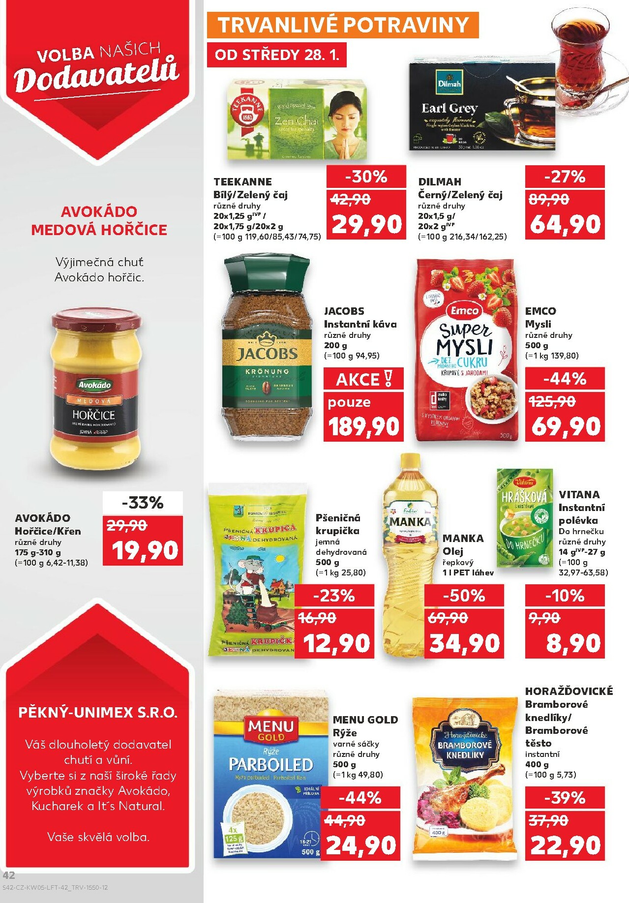 kaufland - Kaufland - Praha 4 leták platný od 28.01. do 03.02. - page: 42