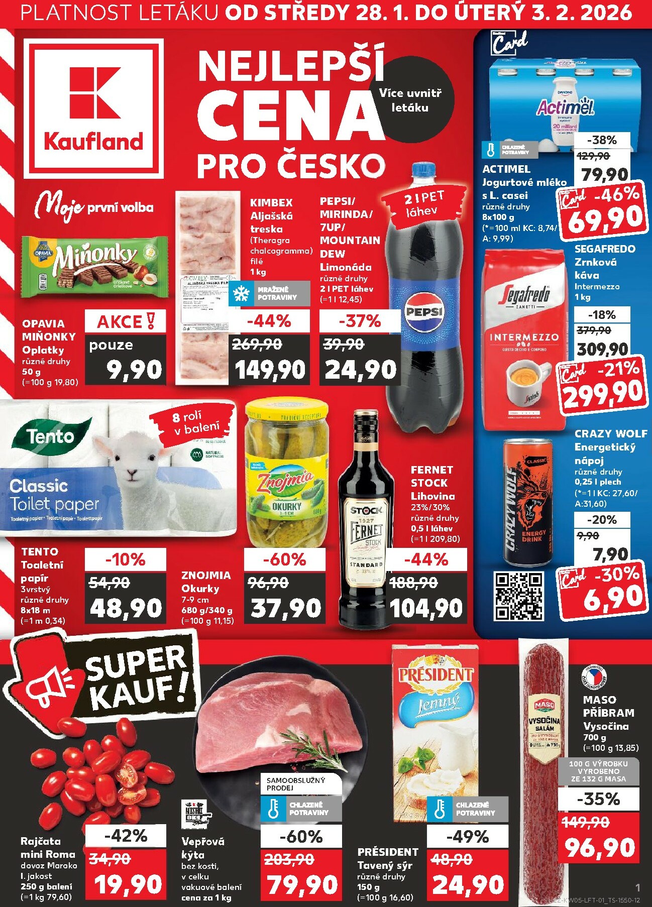 kaufland - Kaufland - Praha 4 leták platný od 28.01. do 03.02.