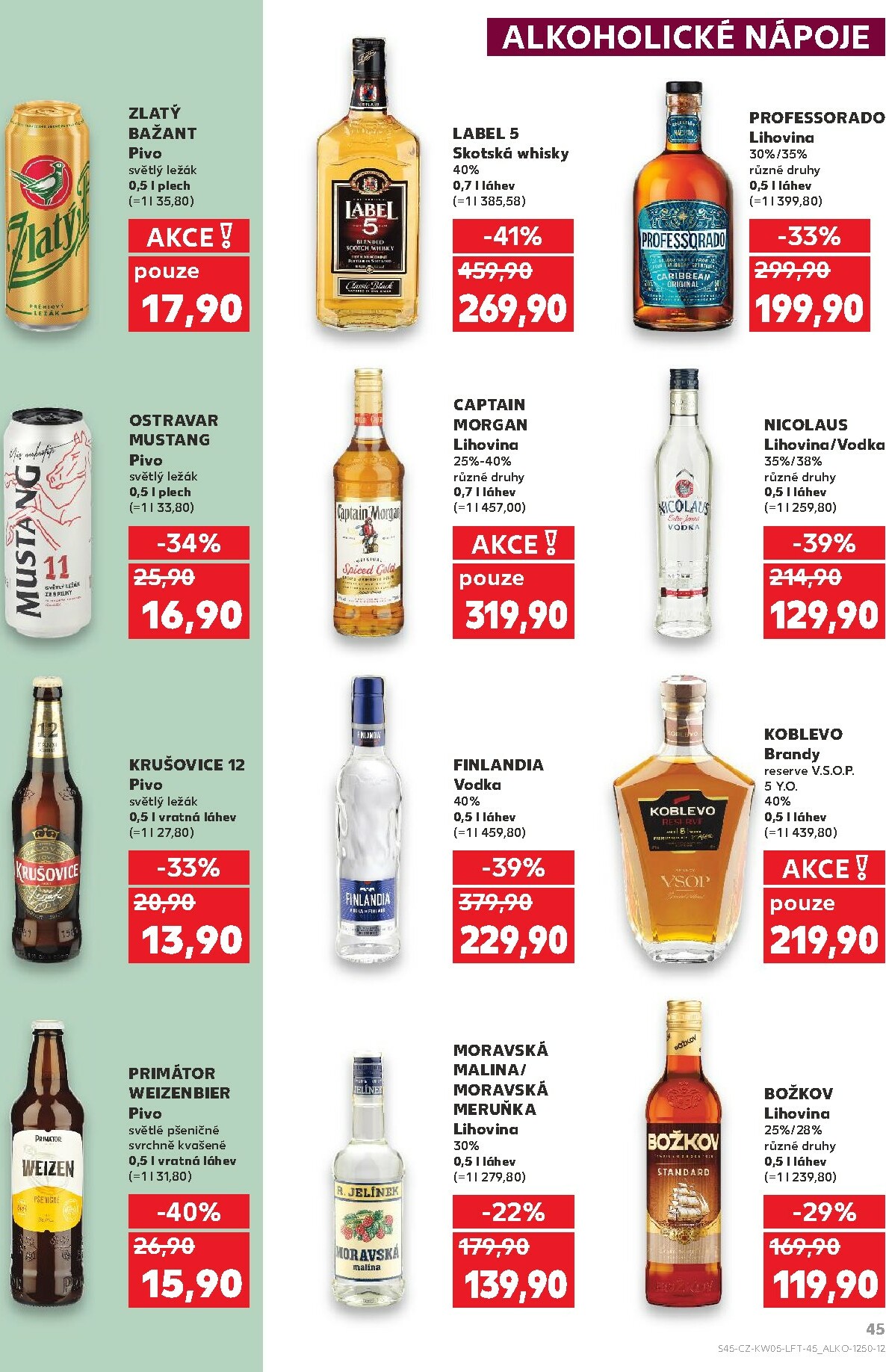 kaufland - Kaufland - Kolín leták platný od 28.01. do 03.02. - page: 45