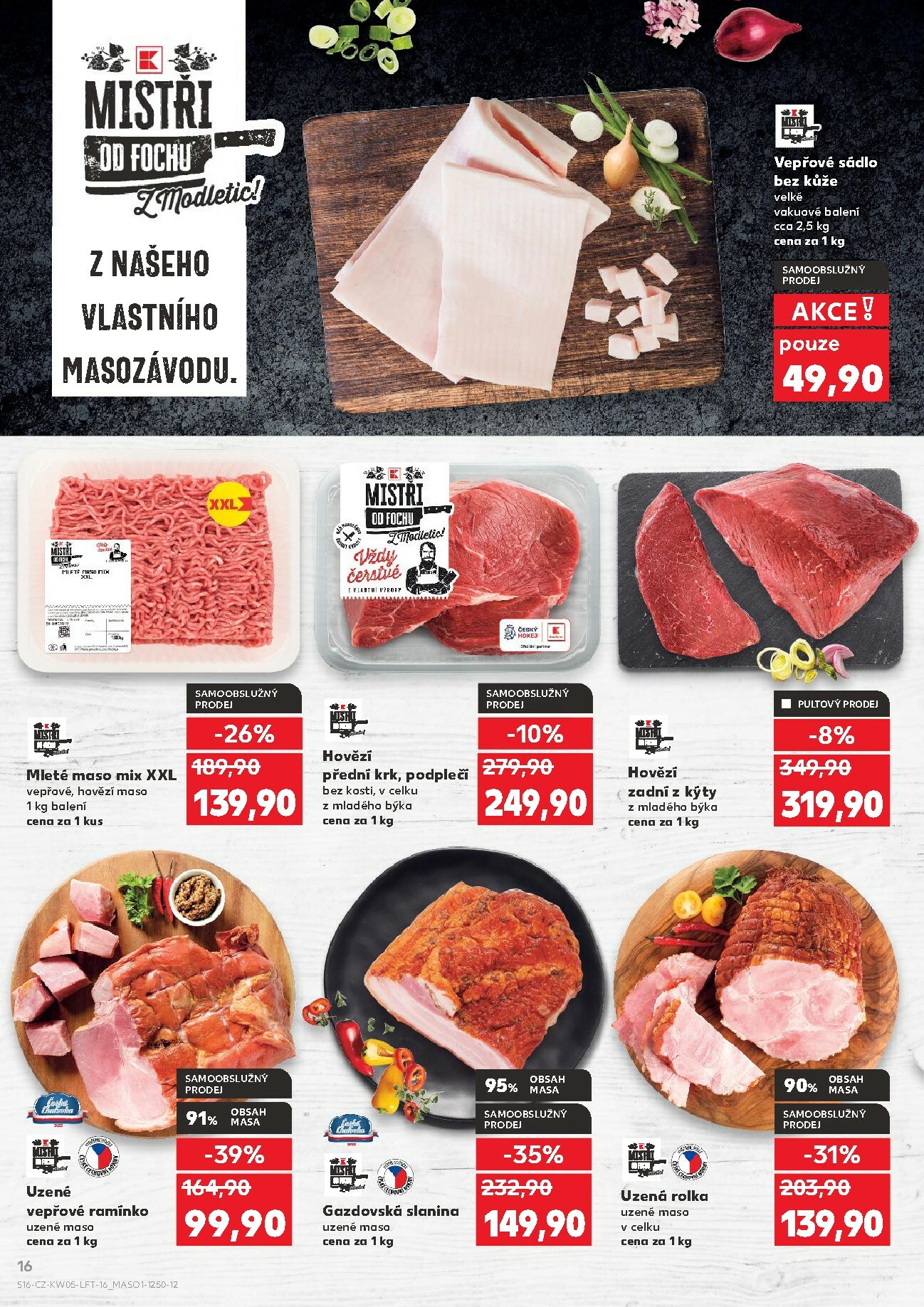 kaufland - Kaufland - Kolín leták platný od 28.01. do 03.02. - page: 16