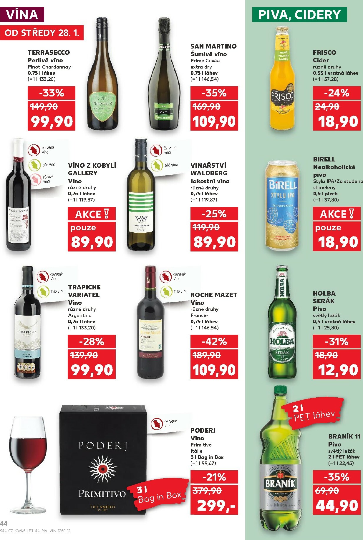 kaufland - Kaufland - Kolín leták platný od 28.01. do 03.02. - page: 44