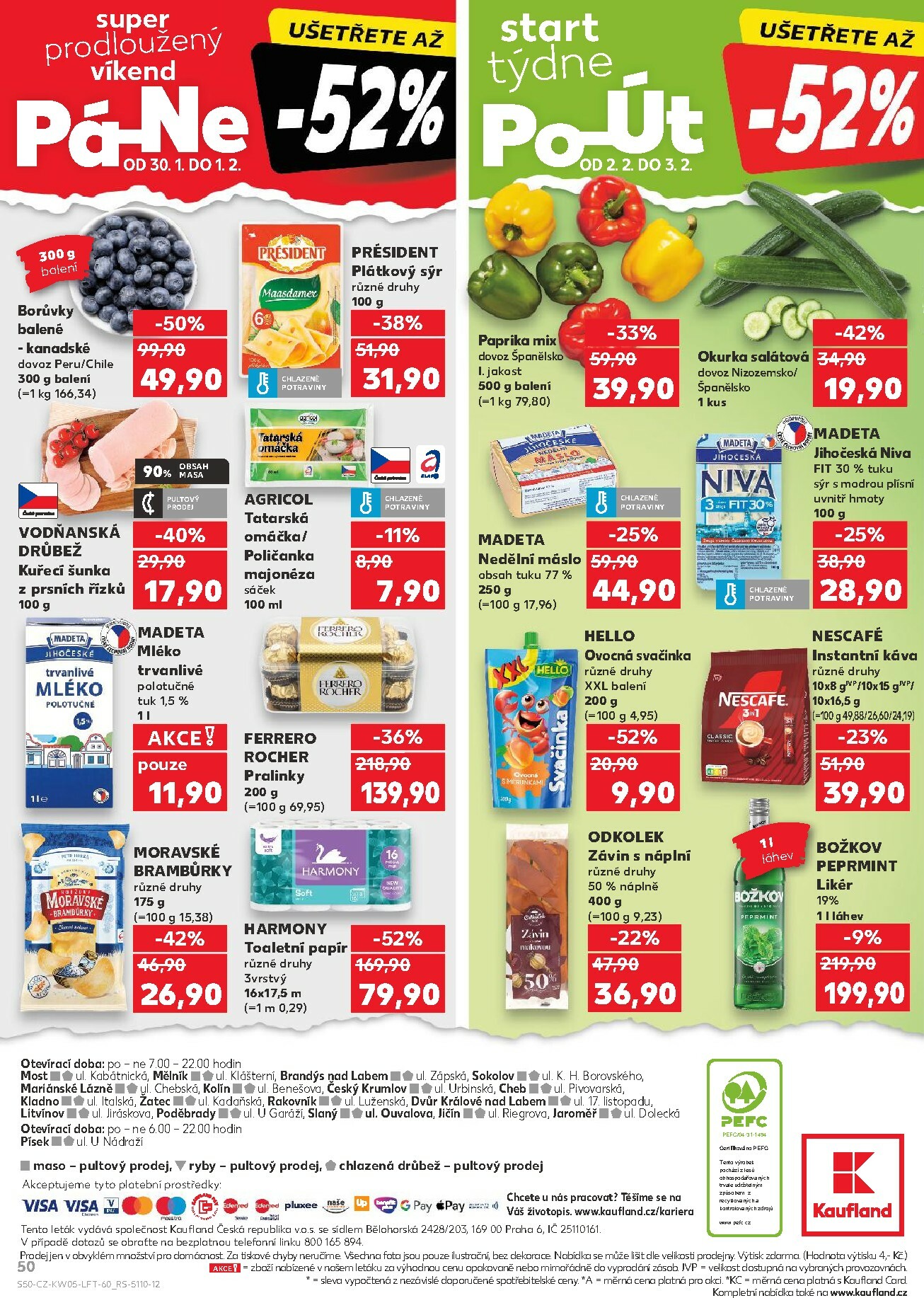 kaufland - Kaufland - Kolín leták platný od 28.01. do 03.02. - page: 50