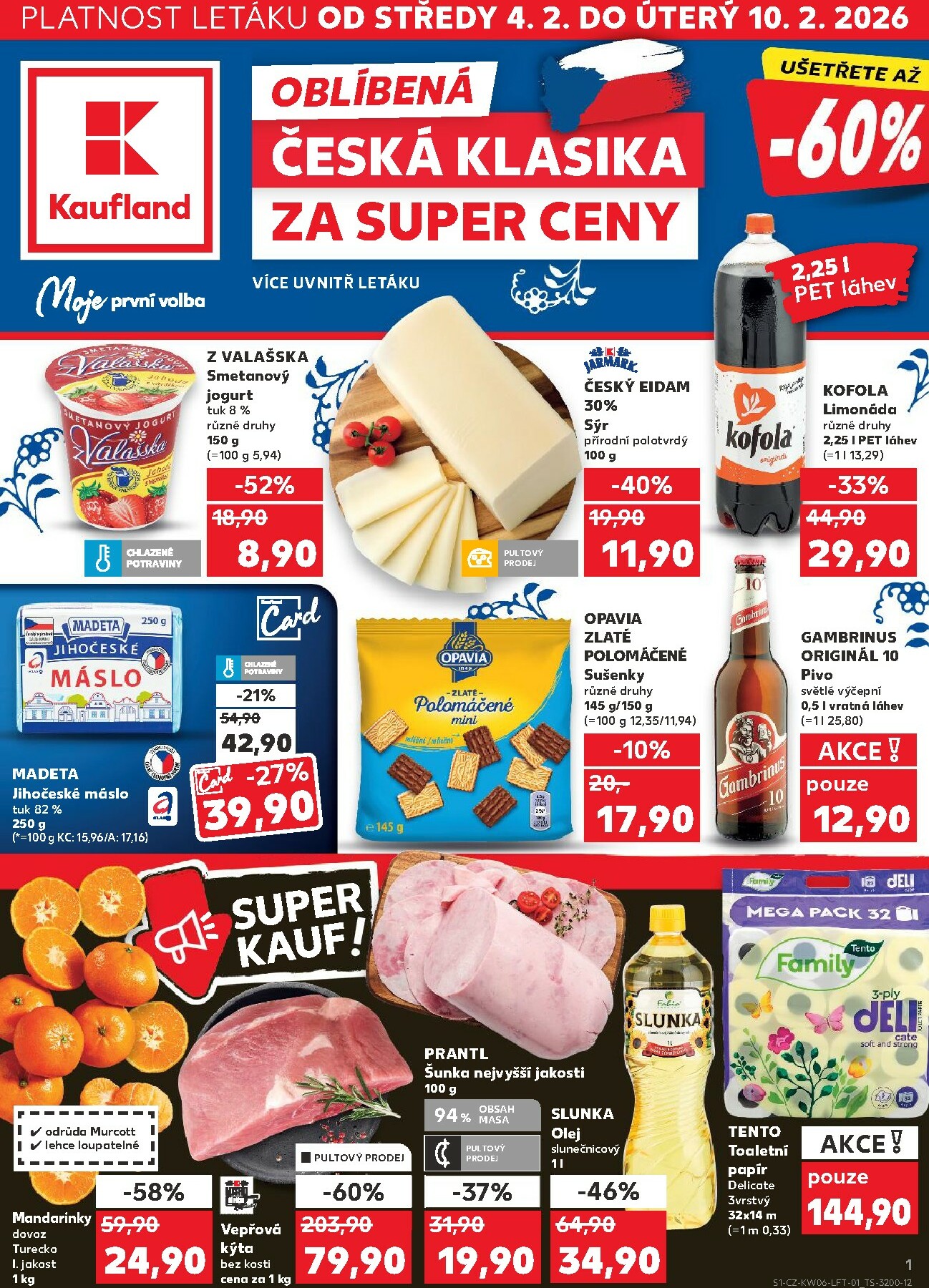 kaufland - Kaufland leták platný od středy 04.02.2026 do úterý 10.02.2026