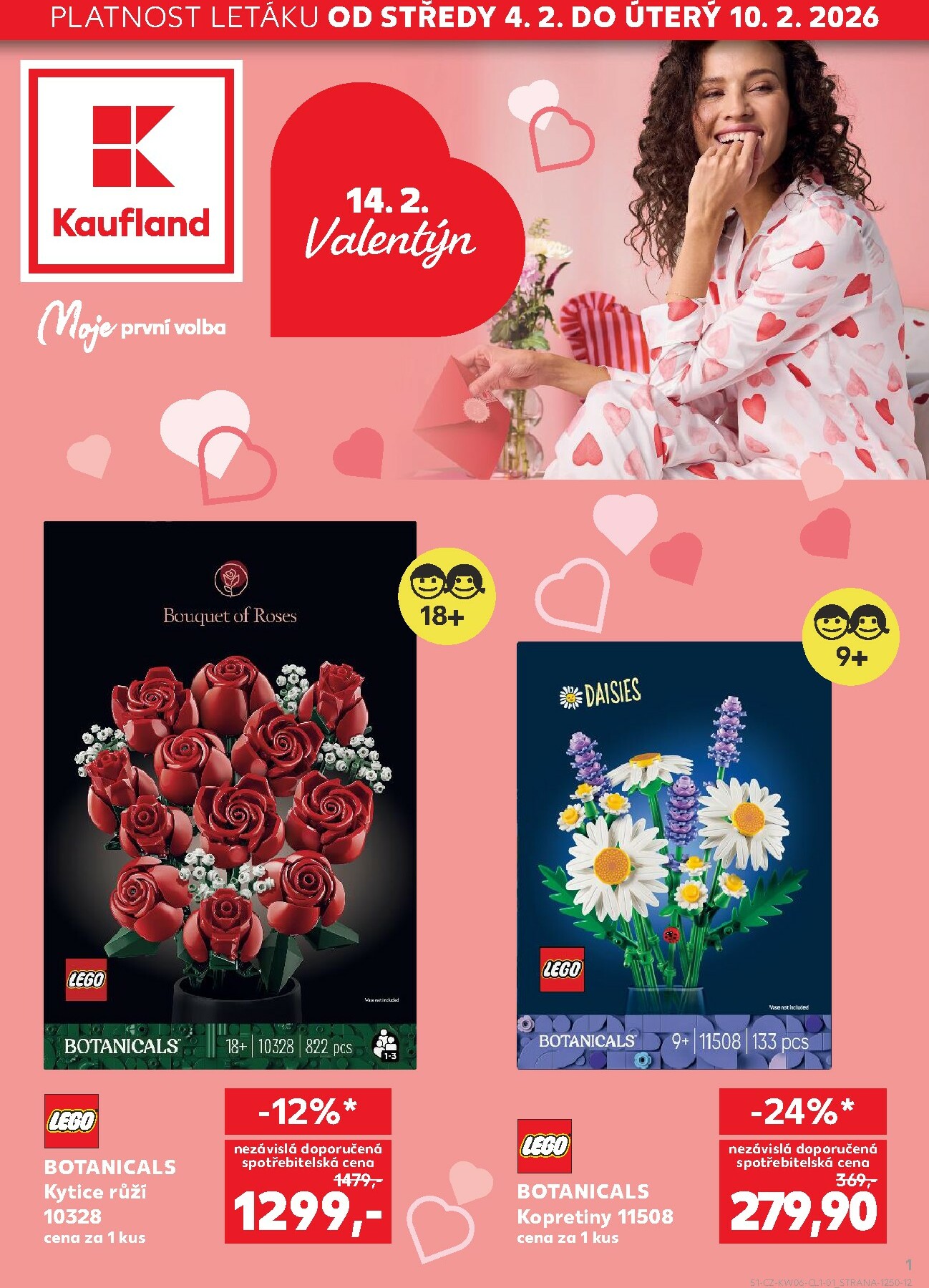 kaufland - Kaufland - Valentýn leták platný od středy 04.02.2026 do úterý 10.02.2026