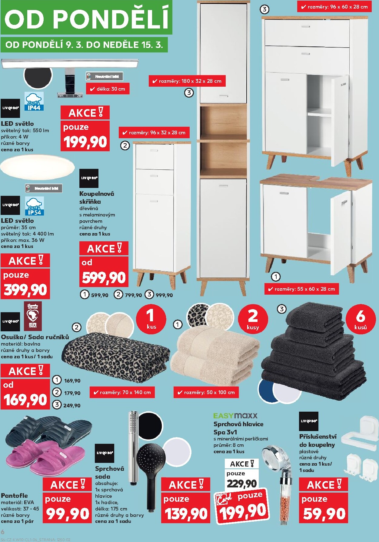 kaufland - Kaufland - Ostrava - Domácnost leták platný od středy 04.03.2026 do úterý 10.03.2026 - page: 6