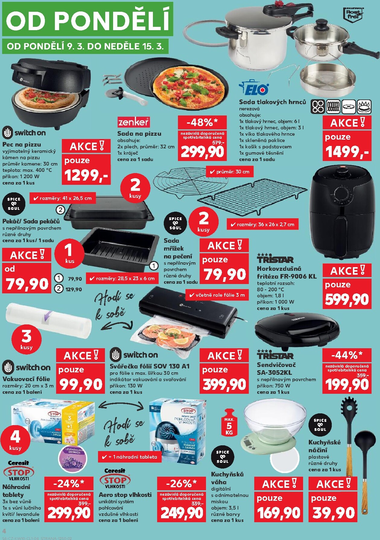 kaufland - Kaufland - Ostrava - Domácnost leták platný od středy 04.03.2026 do úterý 10.03.2026 - page: 4